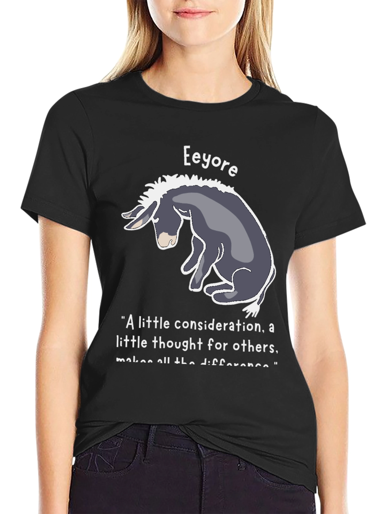 Eeyore T-Shirt: Considerate Thoughtful Design