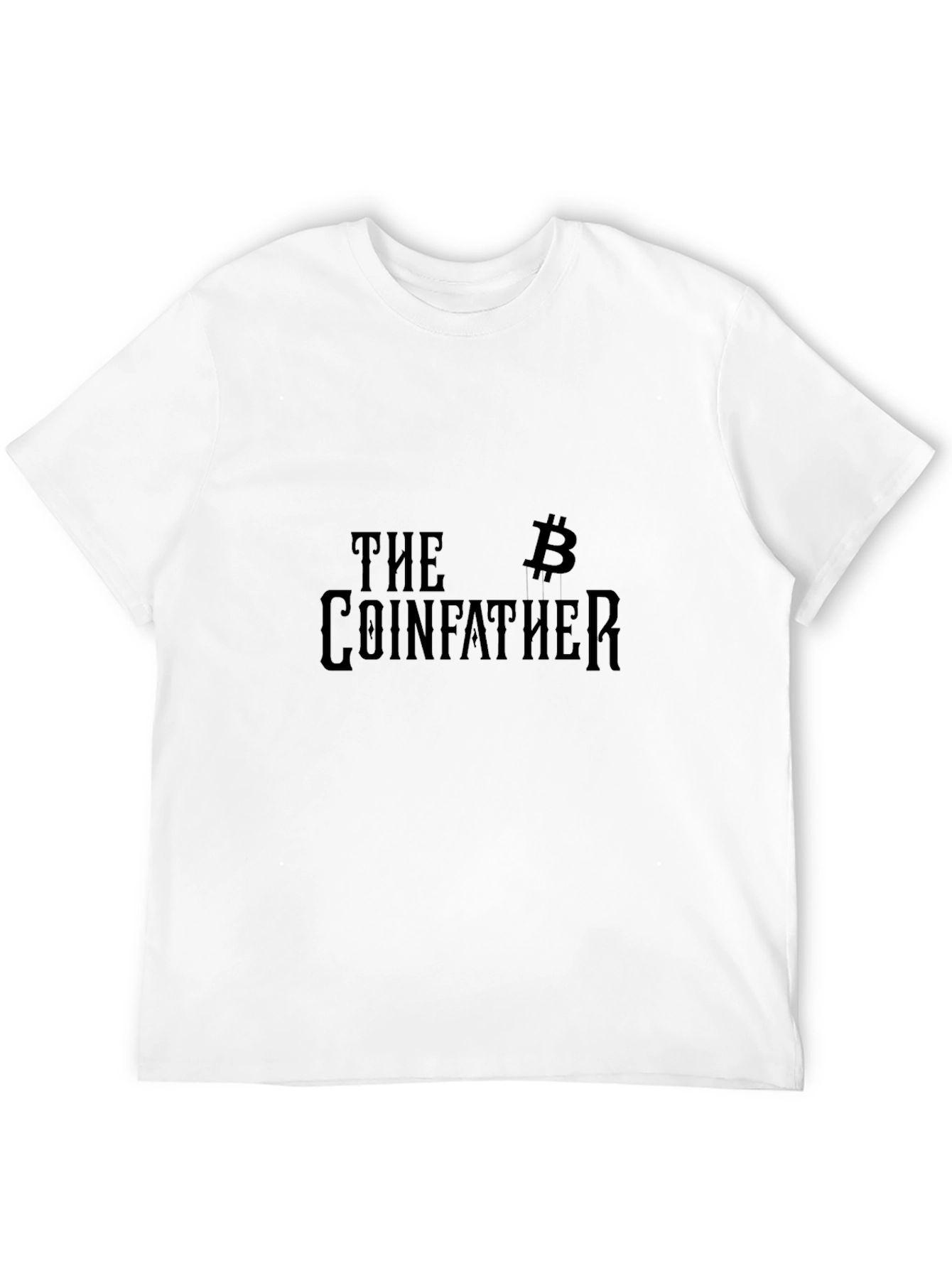 The Coinfather Bitcoin Black T-Shirt