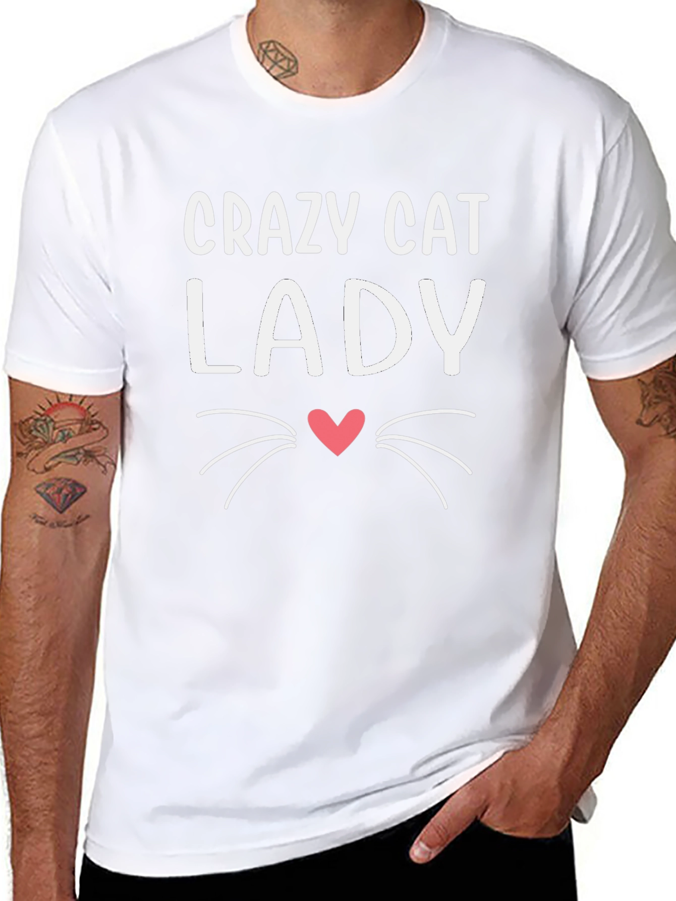 Crazy Cat Lady T-Shirt - Unisex Tee