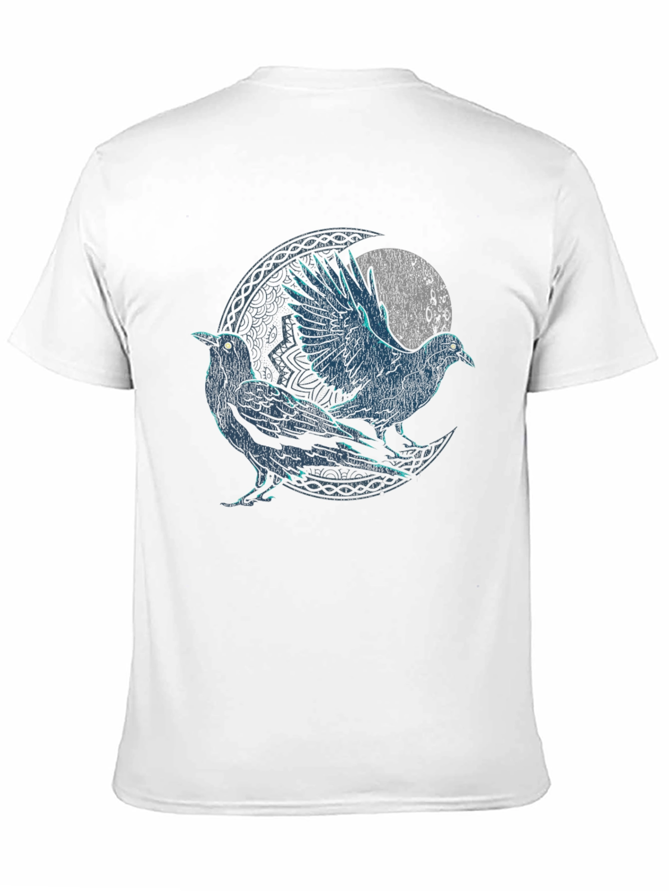 Mystic Raven Graphic T-Shirt - Black