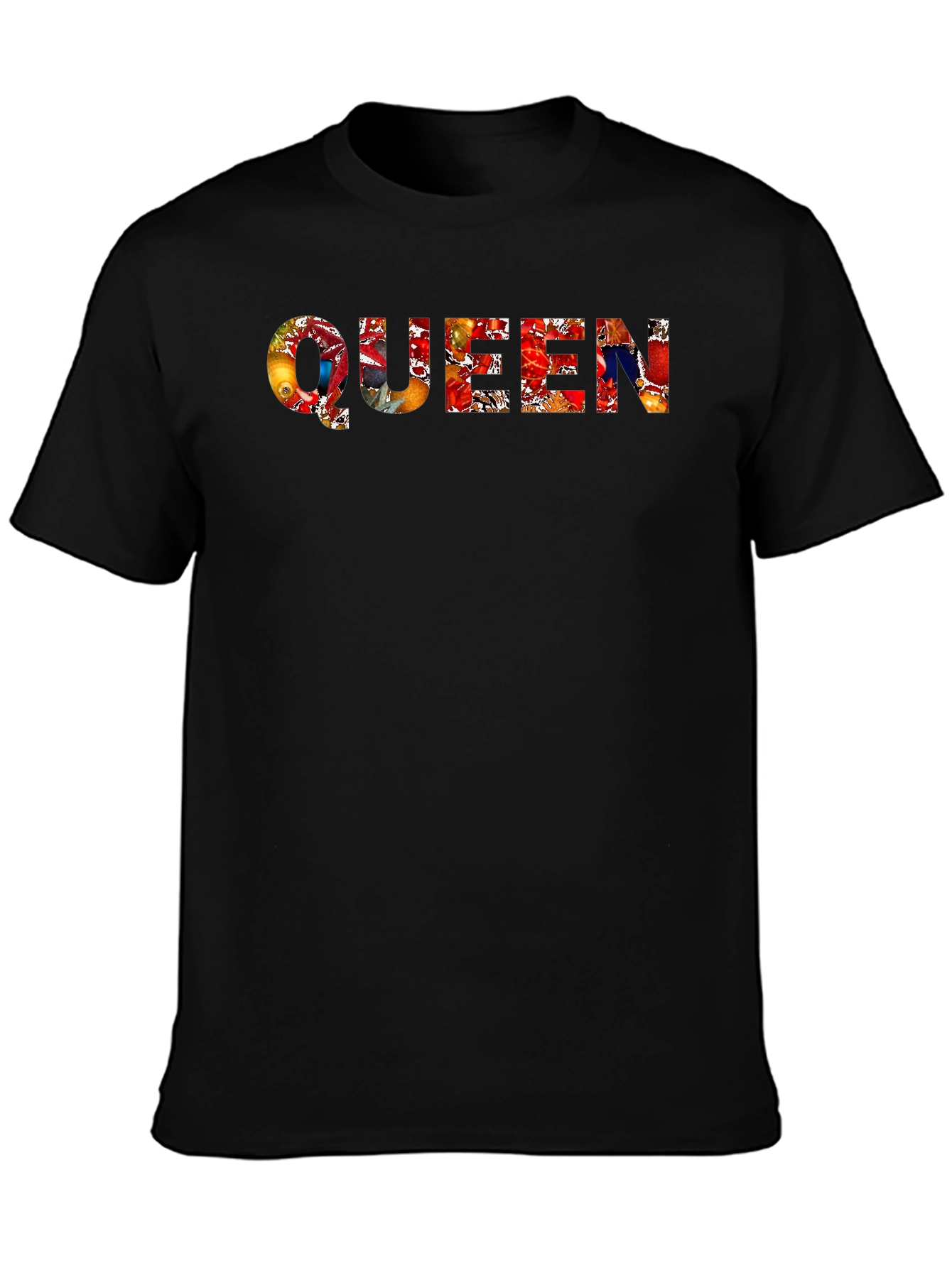 Queen Graphic Tee - Mens Black T-Shirt
