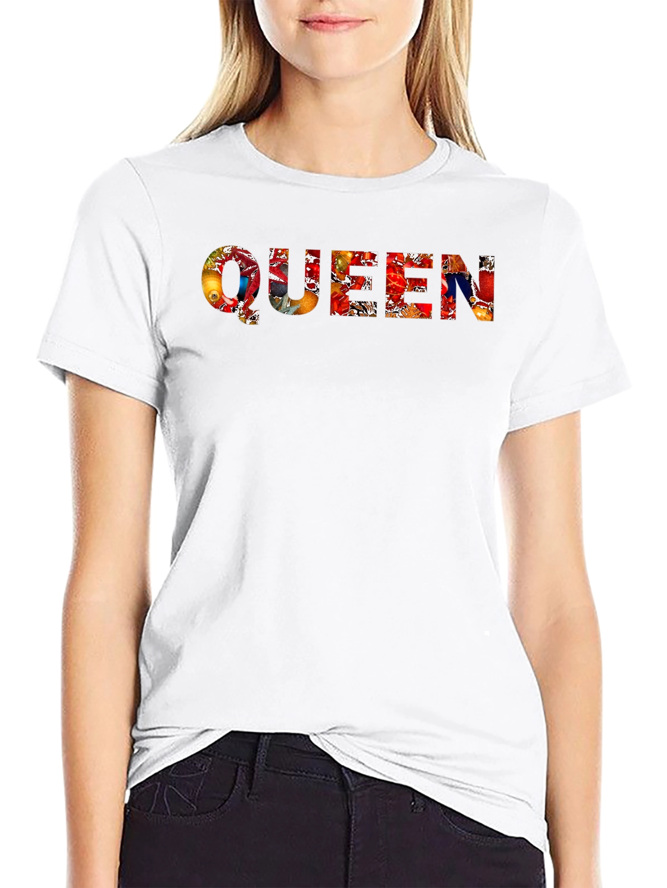 Queen Graphic Tee - Mens Black T-Shirt