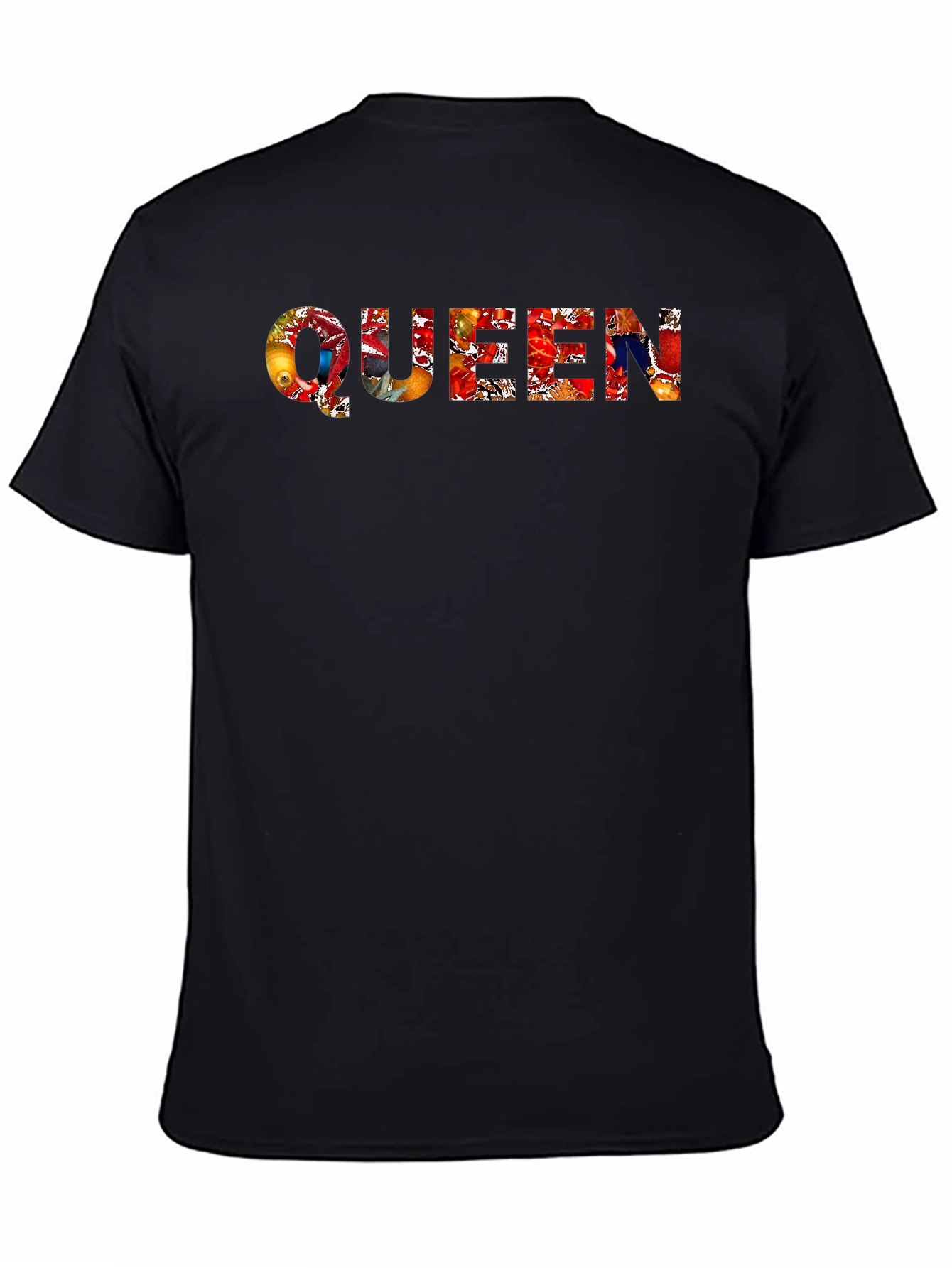 Queen Graphic Tee - Mens Black T-Shirt