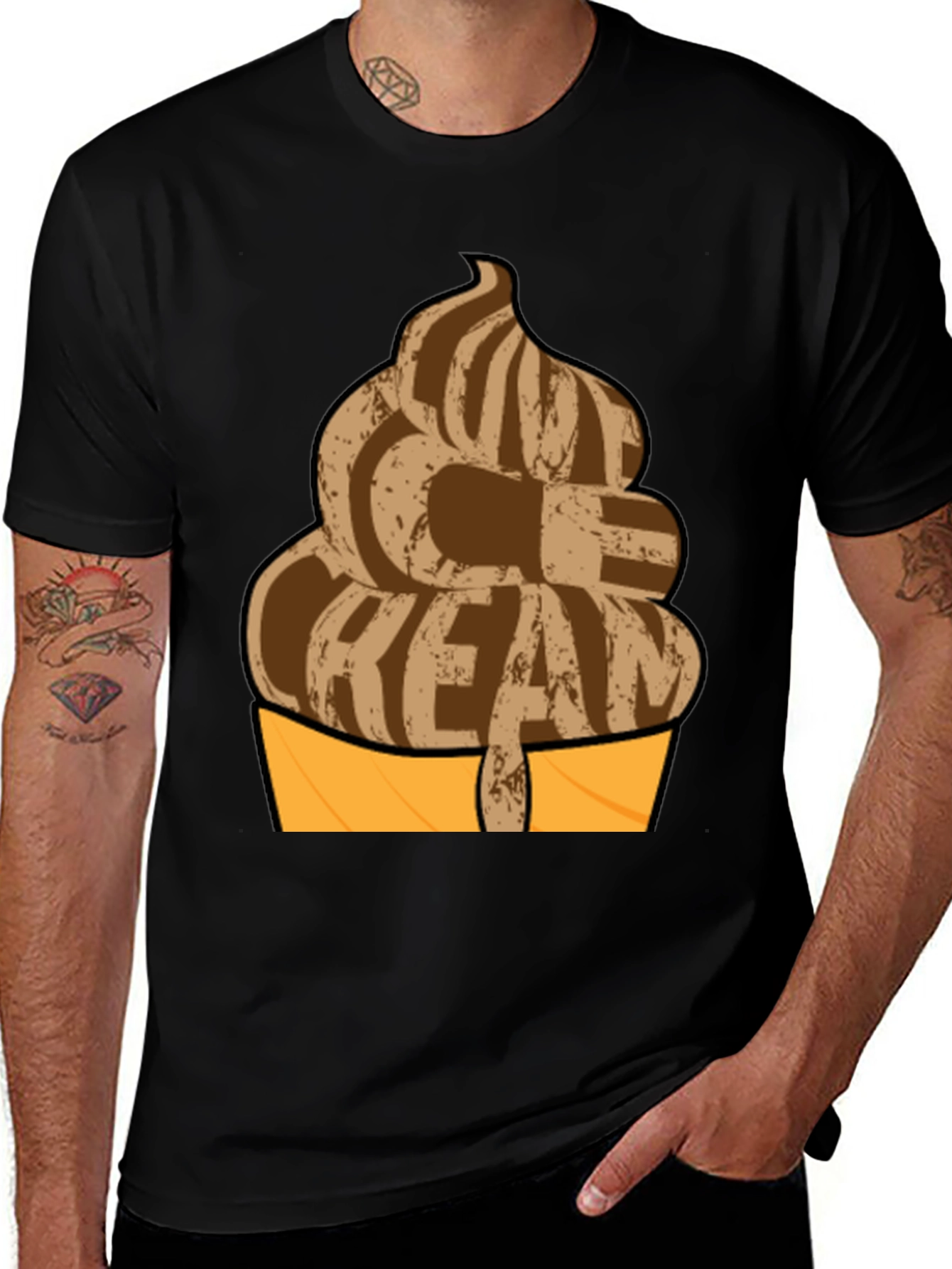 Chocolate Ice Cream T-Shirt