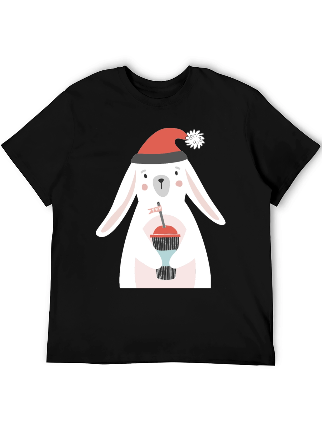 Festive Rabbit Christmas T-Shirt