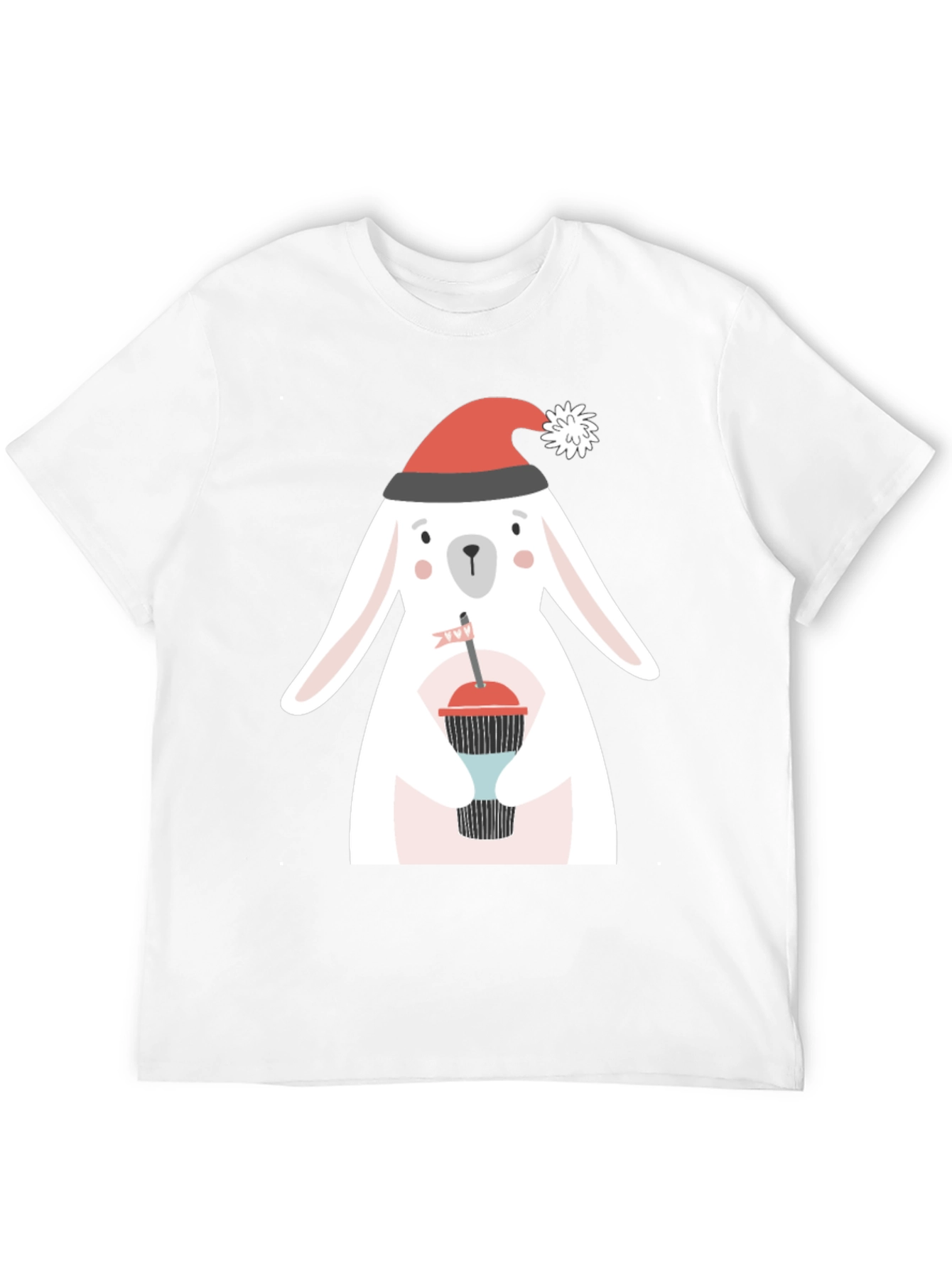 Festive Rabbit Christmas T-Shirt