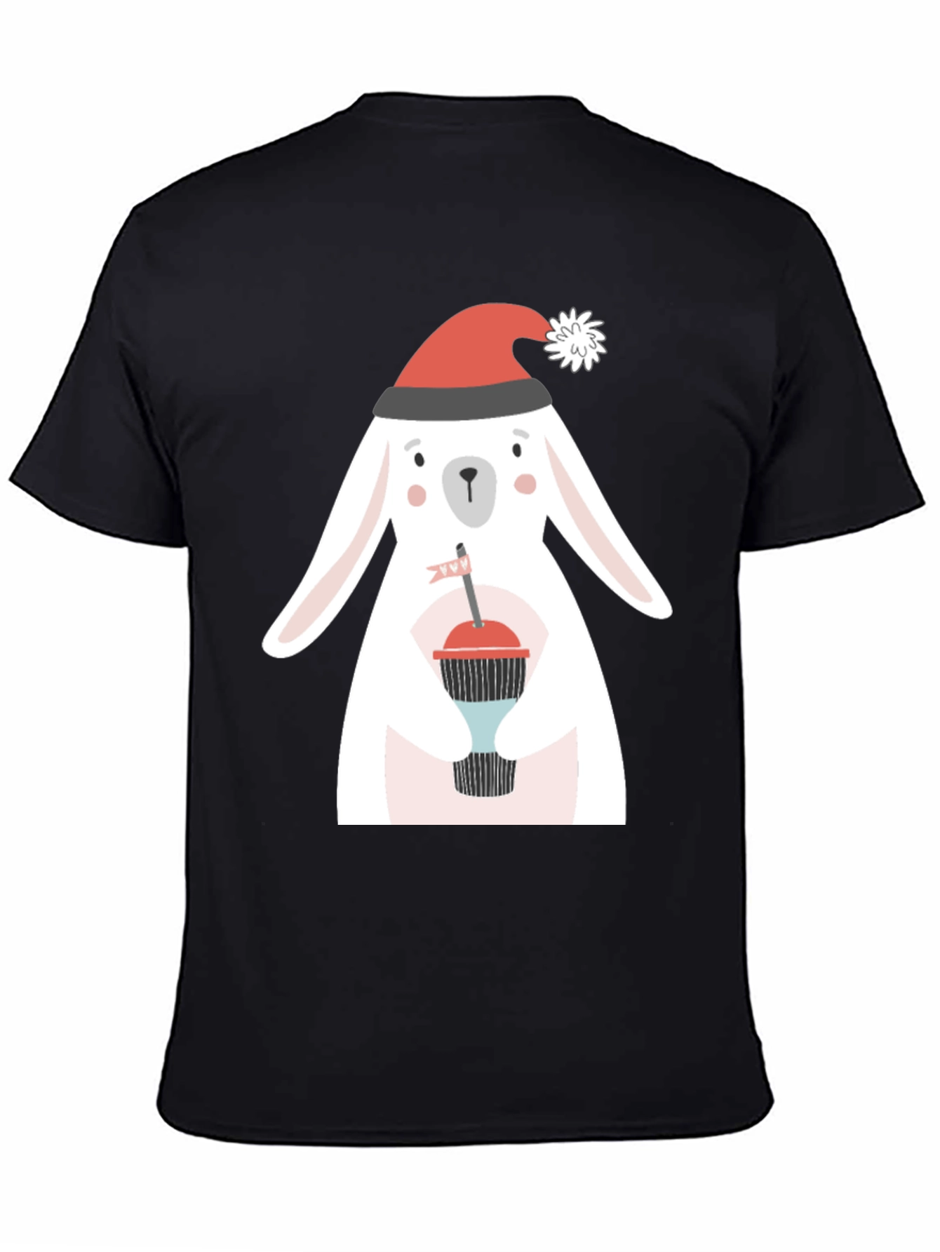 Festive Rabbit Christmas T-Shirt