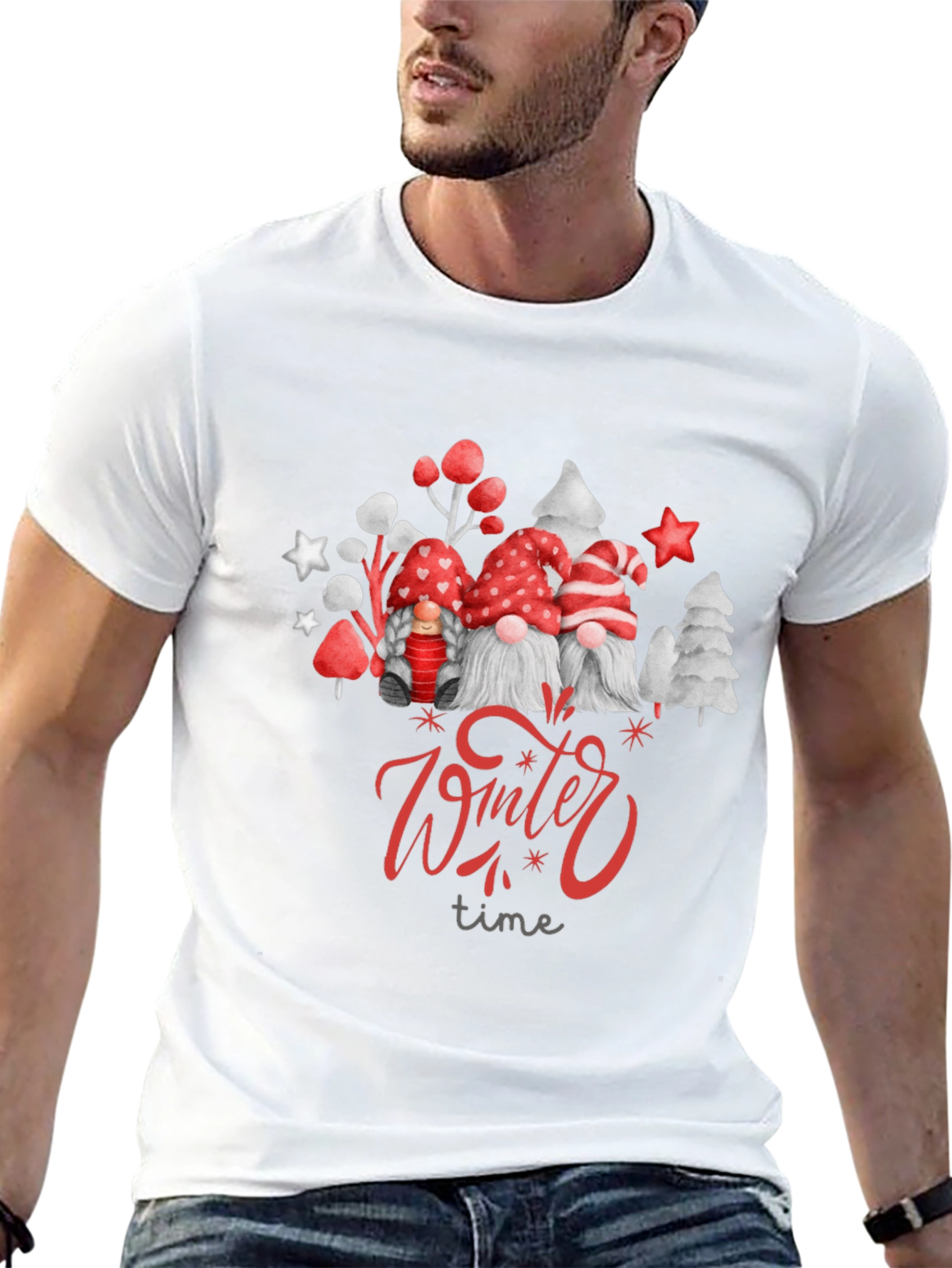 Winter Gnomes Graphic Tee
