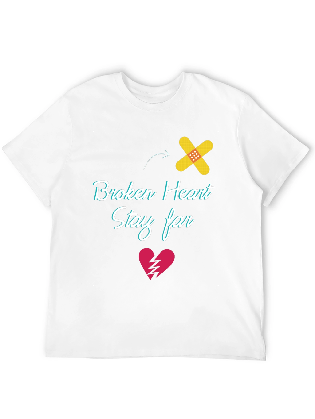 Broken Heart Stay Far Away T-Shirt Heart Healing Tee