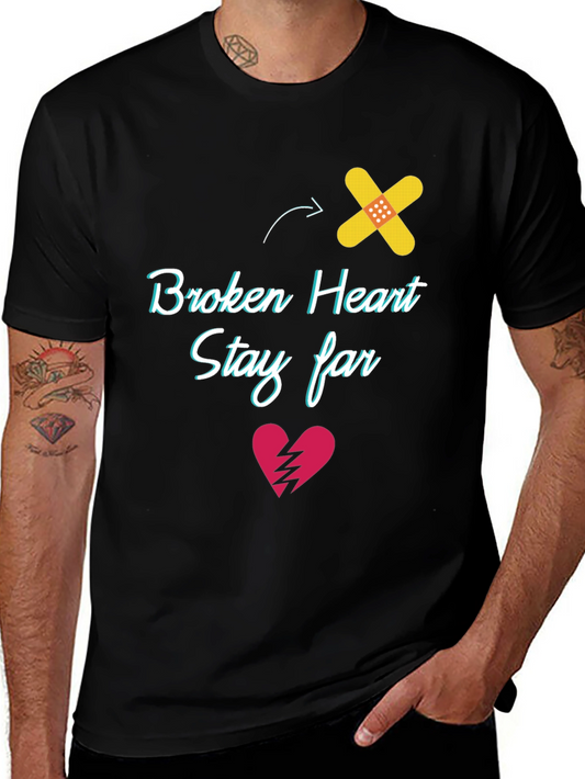 Broken Heart Stay Far Away T-Shirt Heart Healing Tee