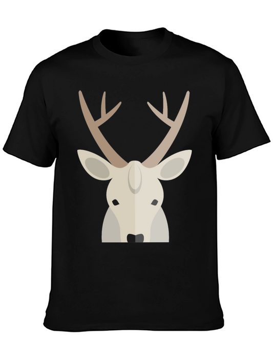 Deer Graphic Tee - Stylish & Unique Mens Shirt