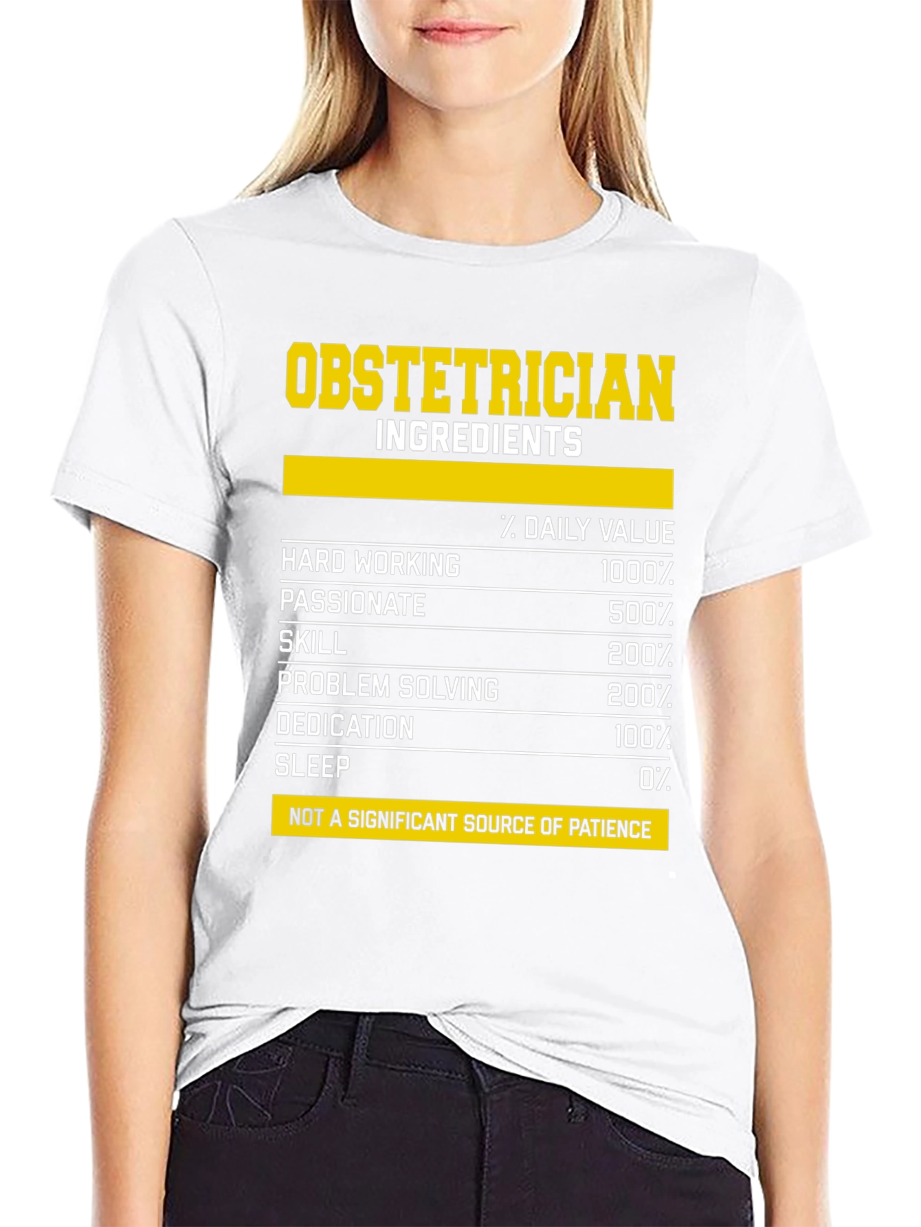Obstetrician Ingredients T-Shirt: Humorous & Unique