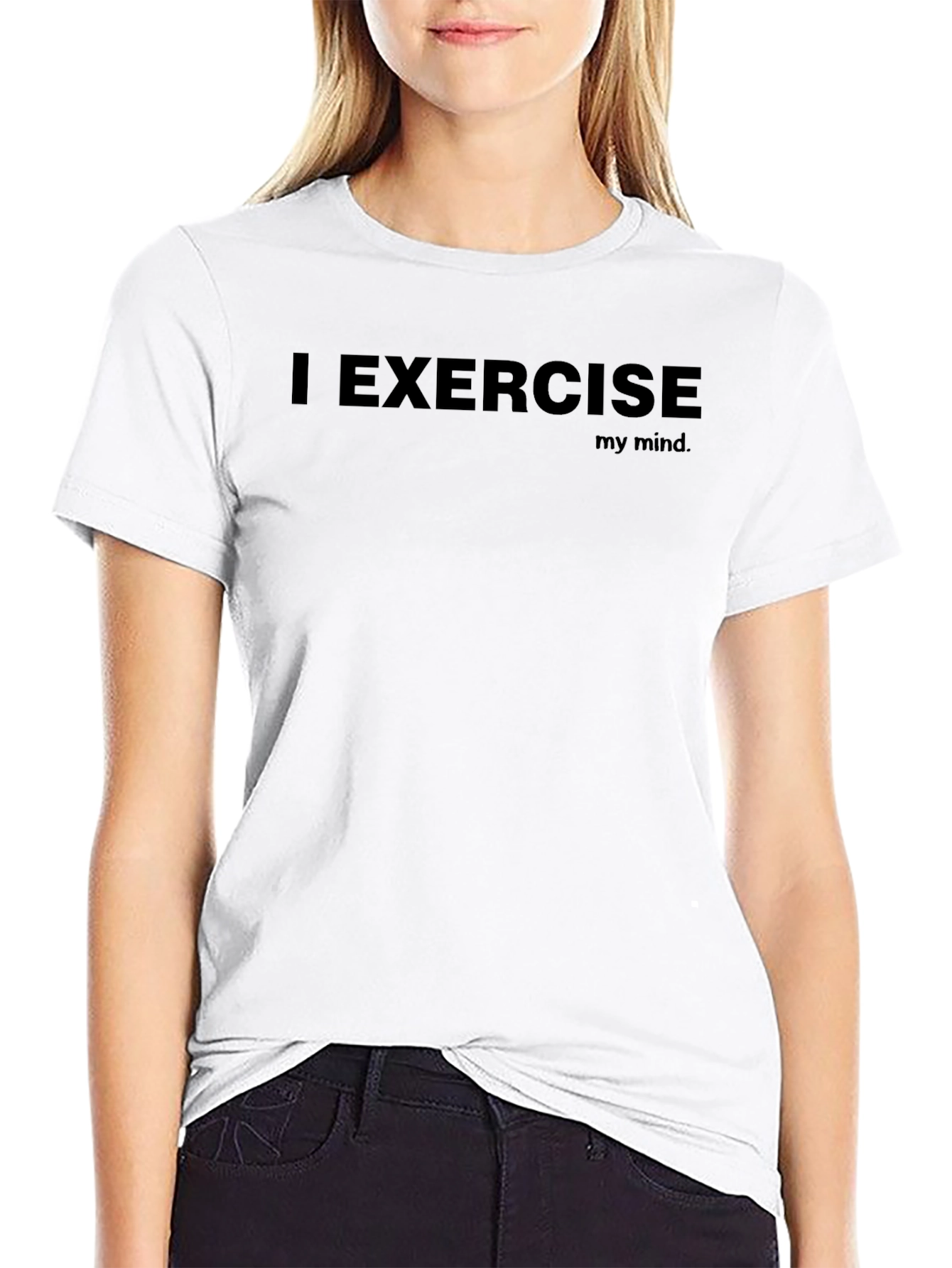 I Exercise My Mind T-Shirt