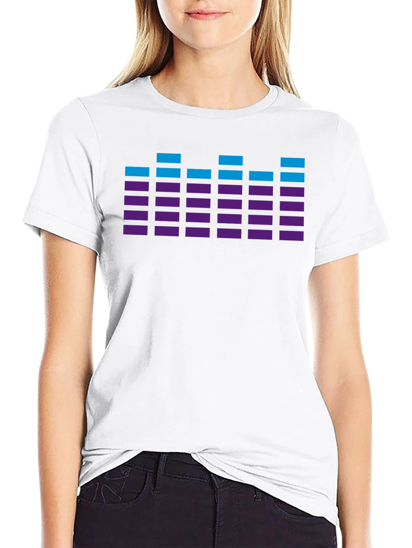 Retro Equalizer T-Shirt - Stylish Graphic Tee