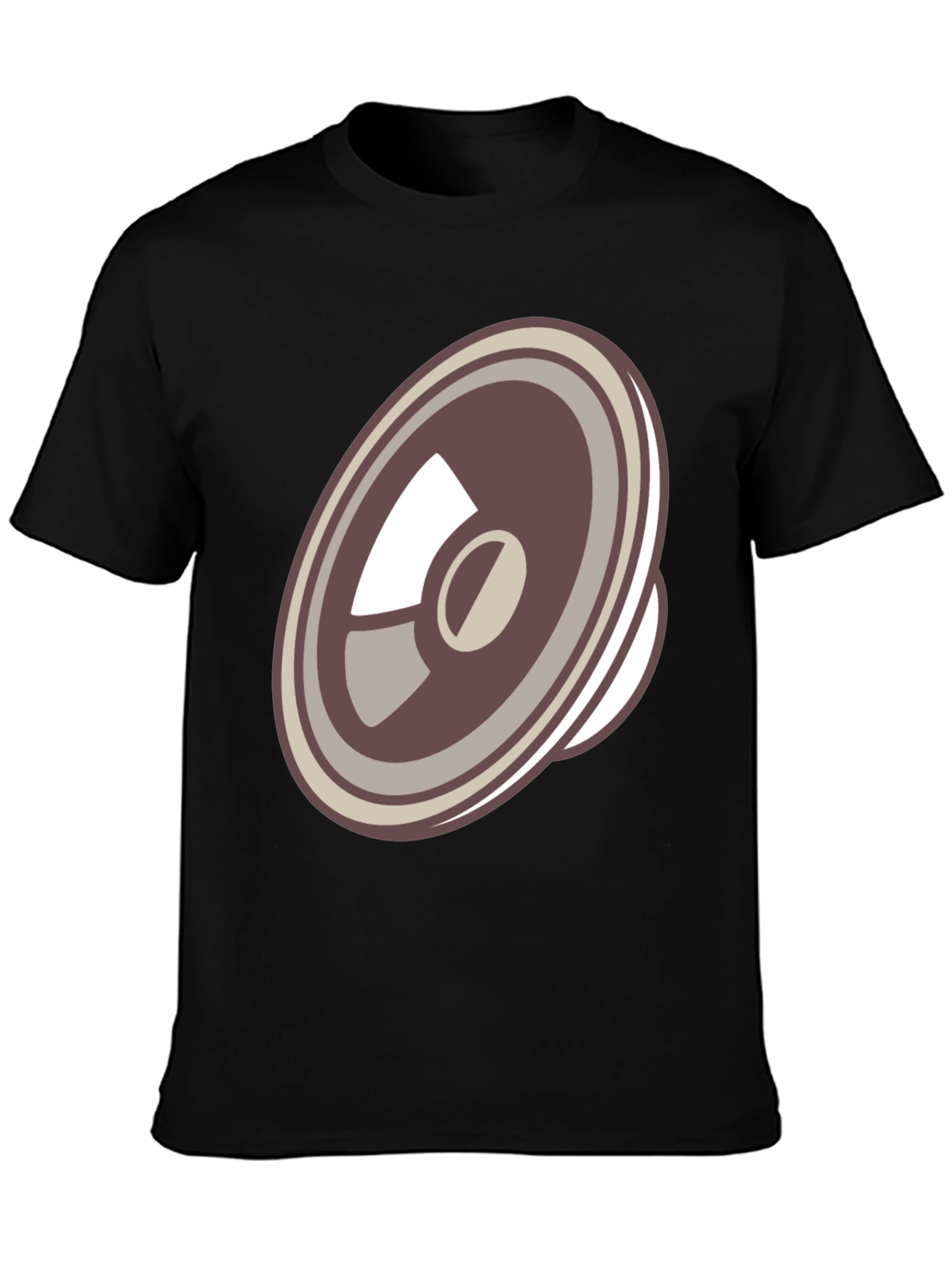 Speaker Graphic Black T-Shirt