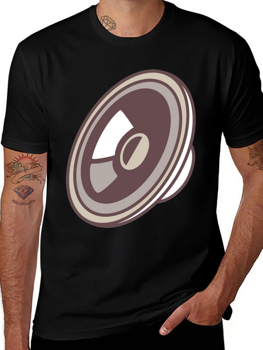 Speaker Graphic Black T-Shirt