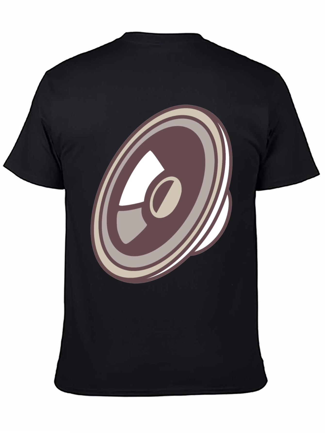Speaker Graphic Black T-Shirt