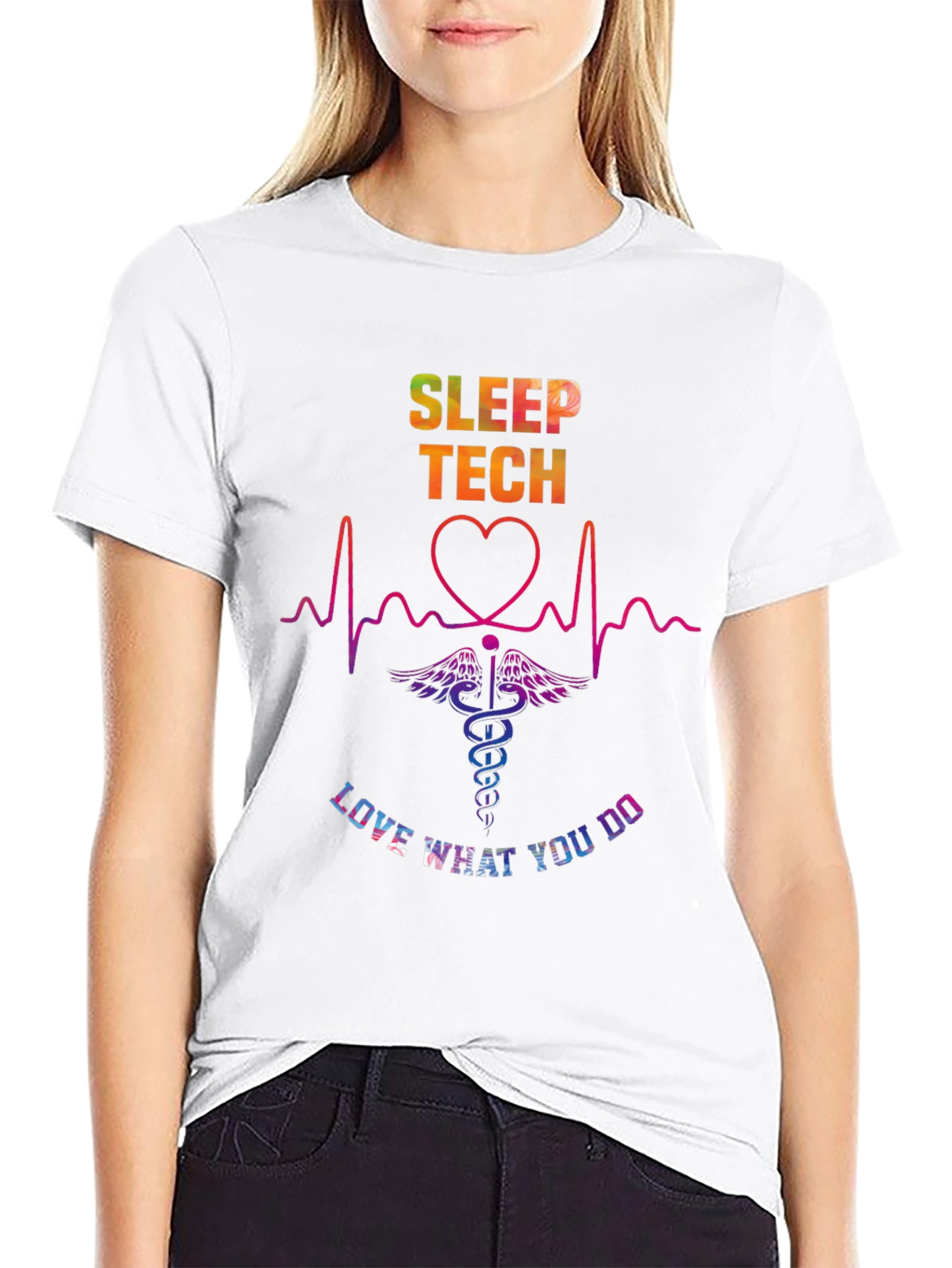 Sleep Tech Love What You Do T-Shirt
