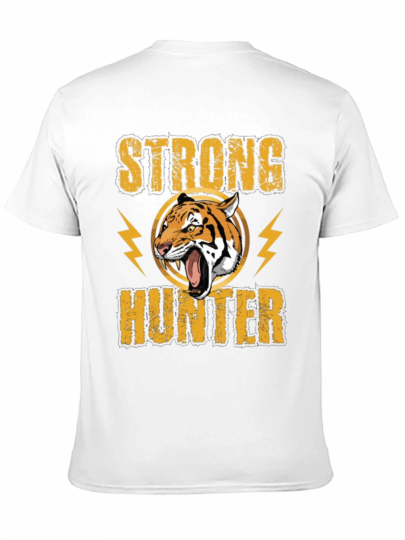 Strong Hunter Tiger Graphic T-Shirt