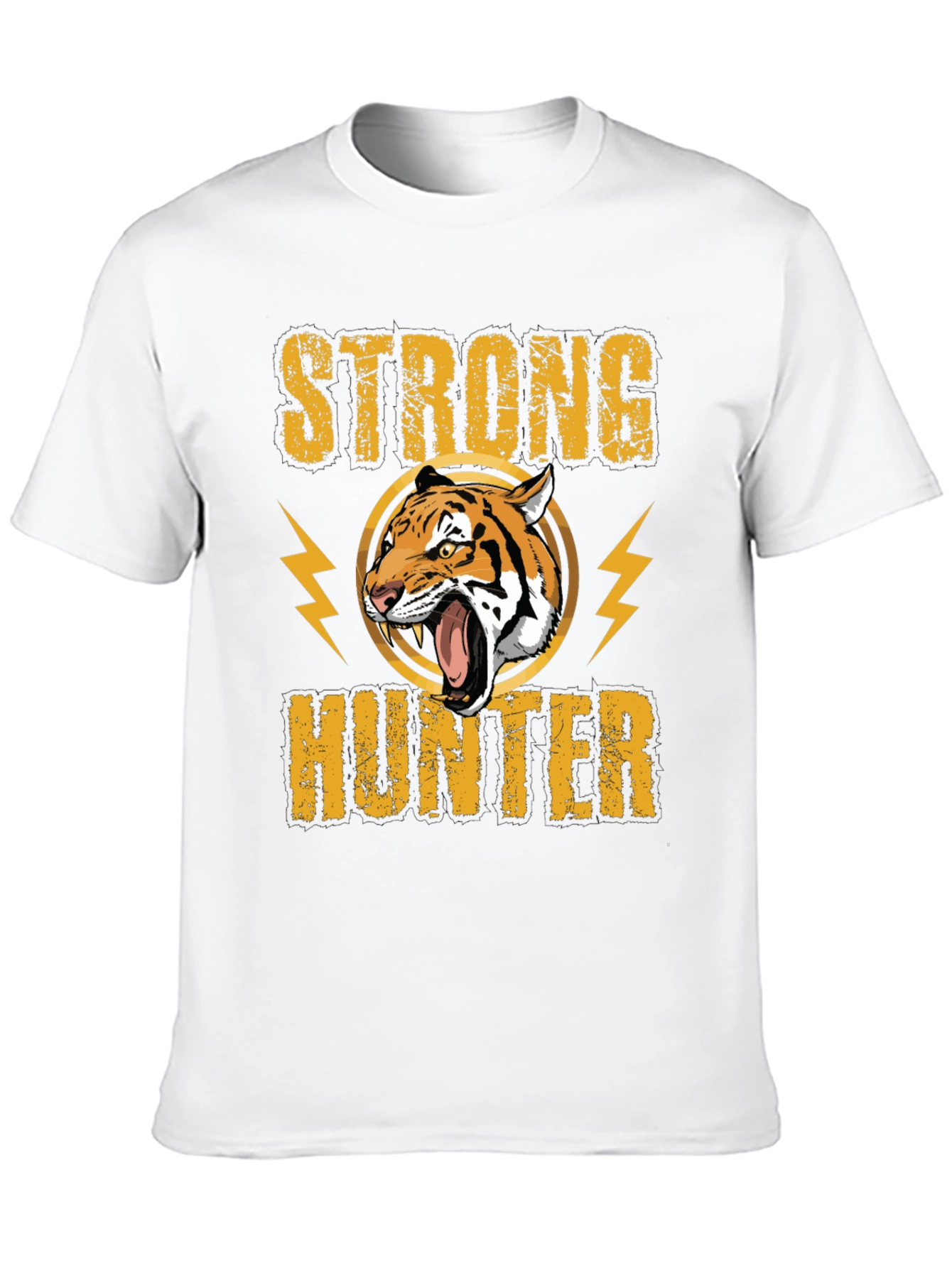 Strong Hunter Tiger Graphic T-Shirt