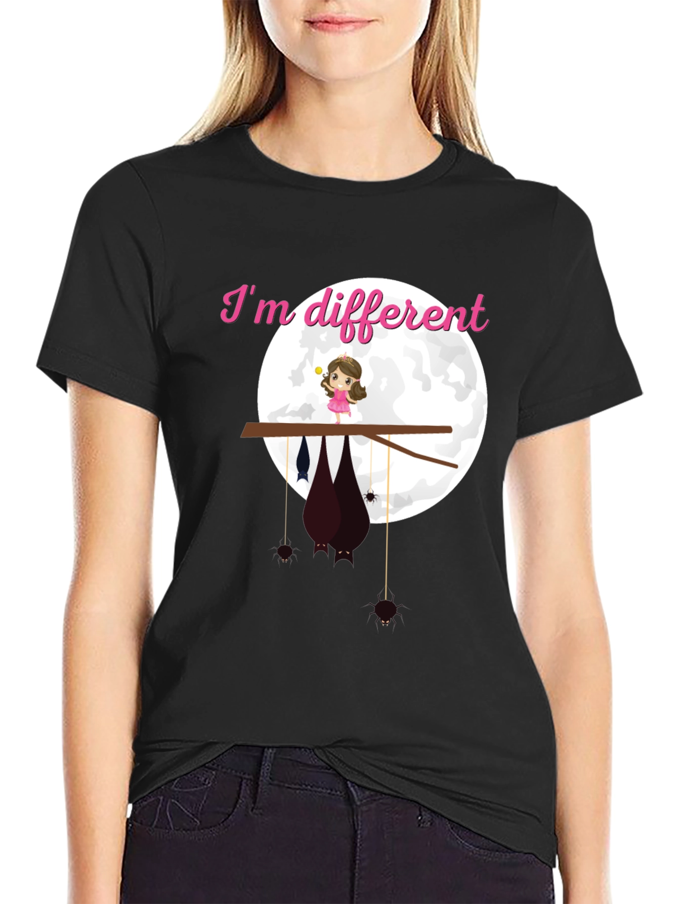 Unique Halloween Im Different Graphic Tee
