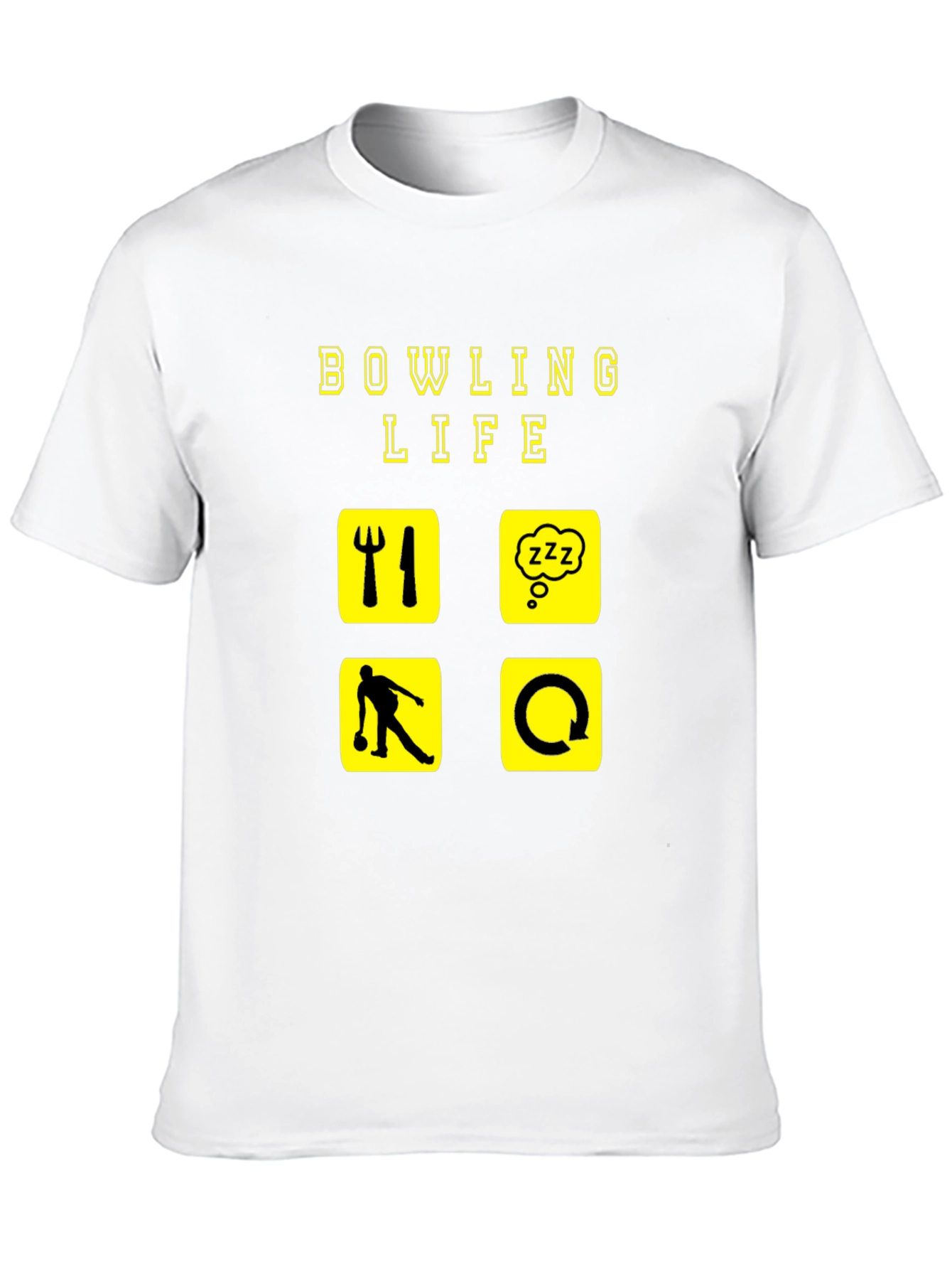 Bowling Life Graphic T-Shirt