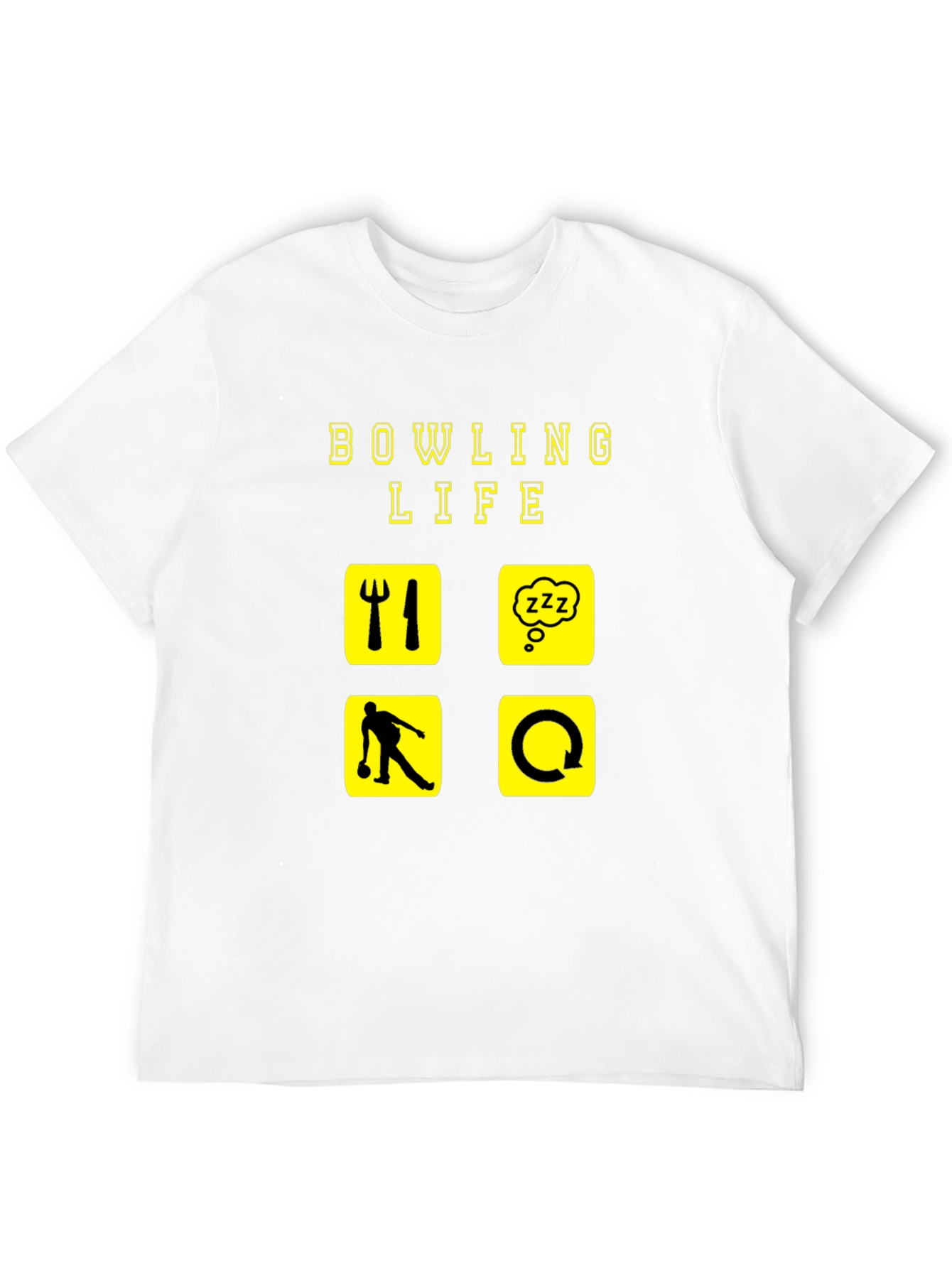 Bowling Life Graphic T-Shirt