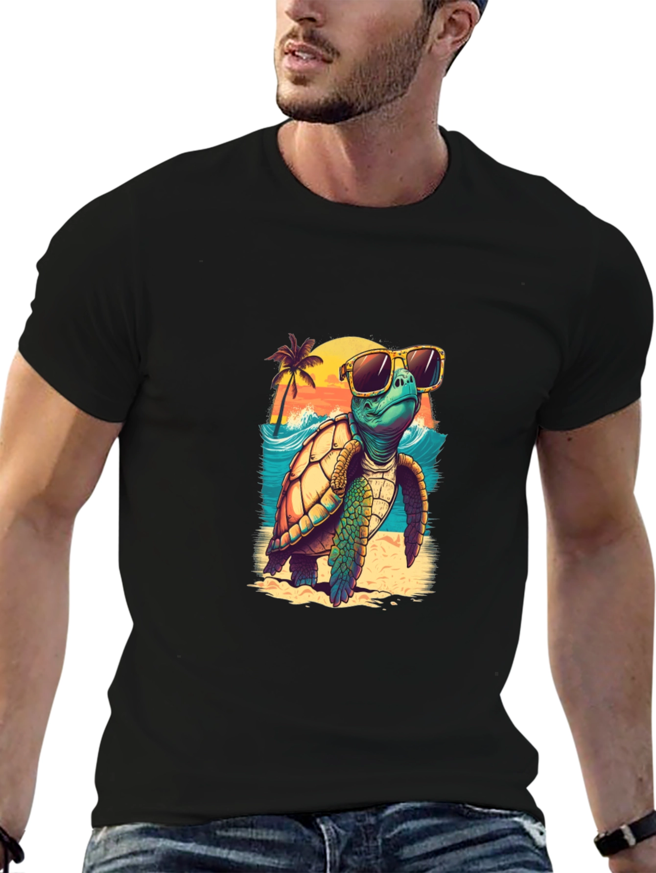 Cool Turtle Beach T-Shirt