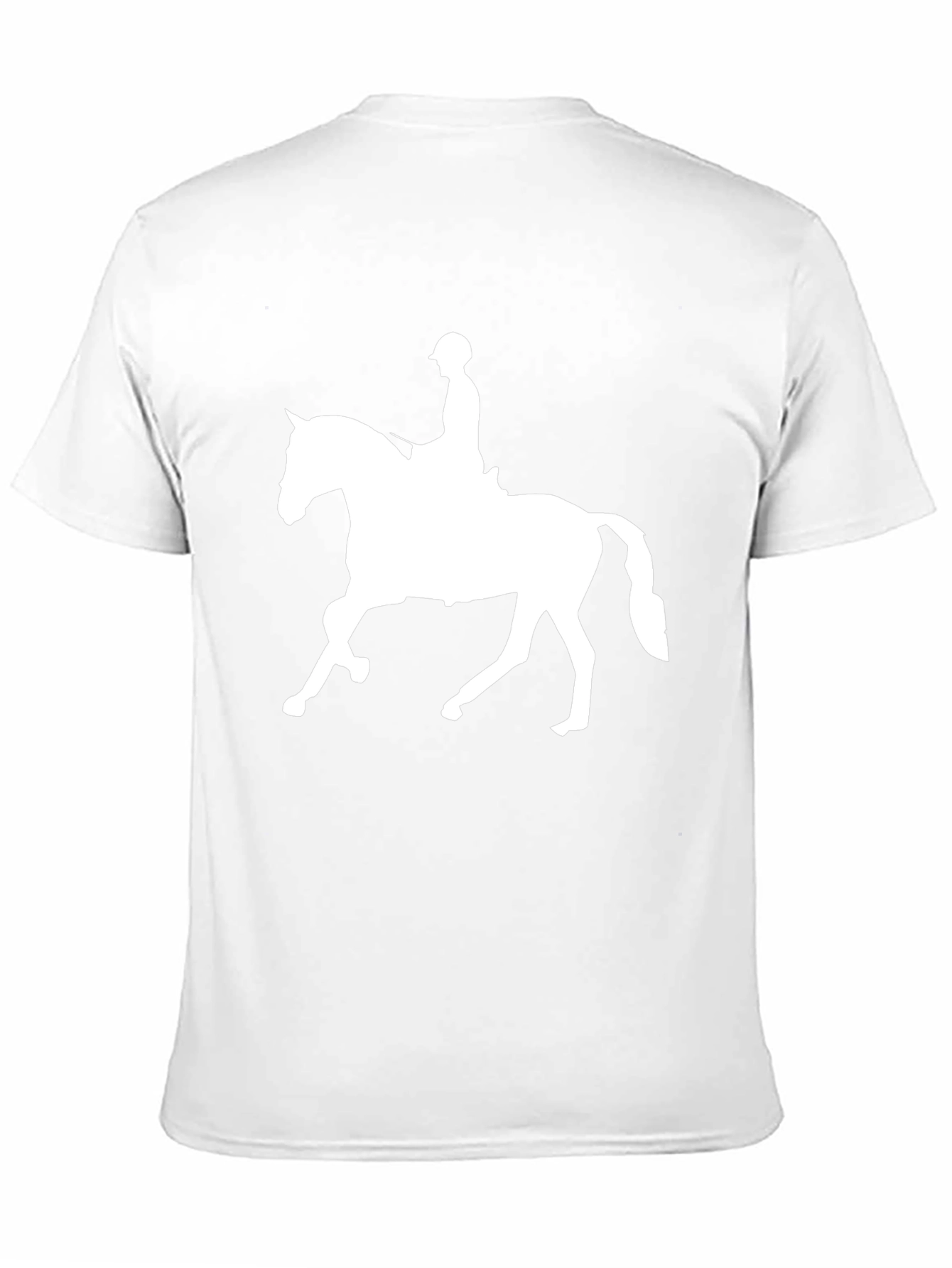 Equestrian Horse Riding T-Shirt - Black