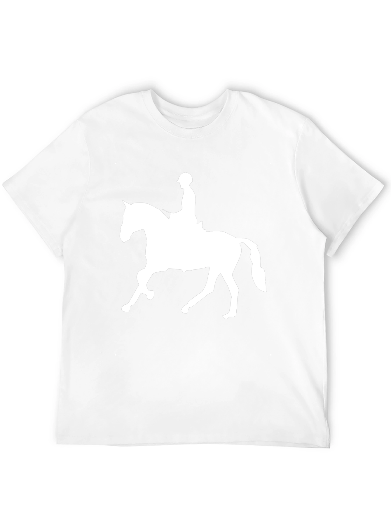 Equestrian Horse Riding T-Shirt - Black