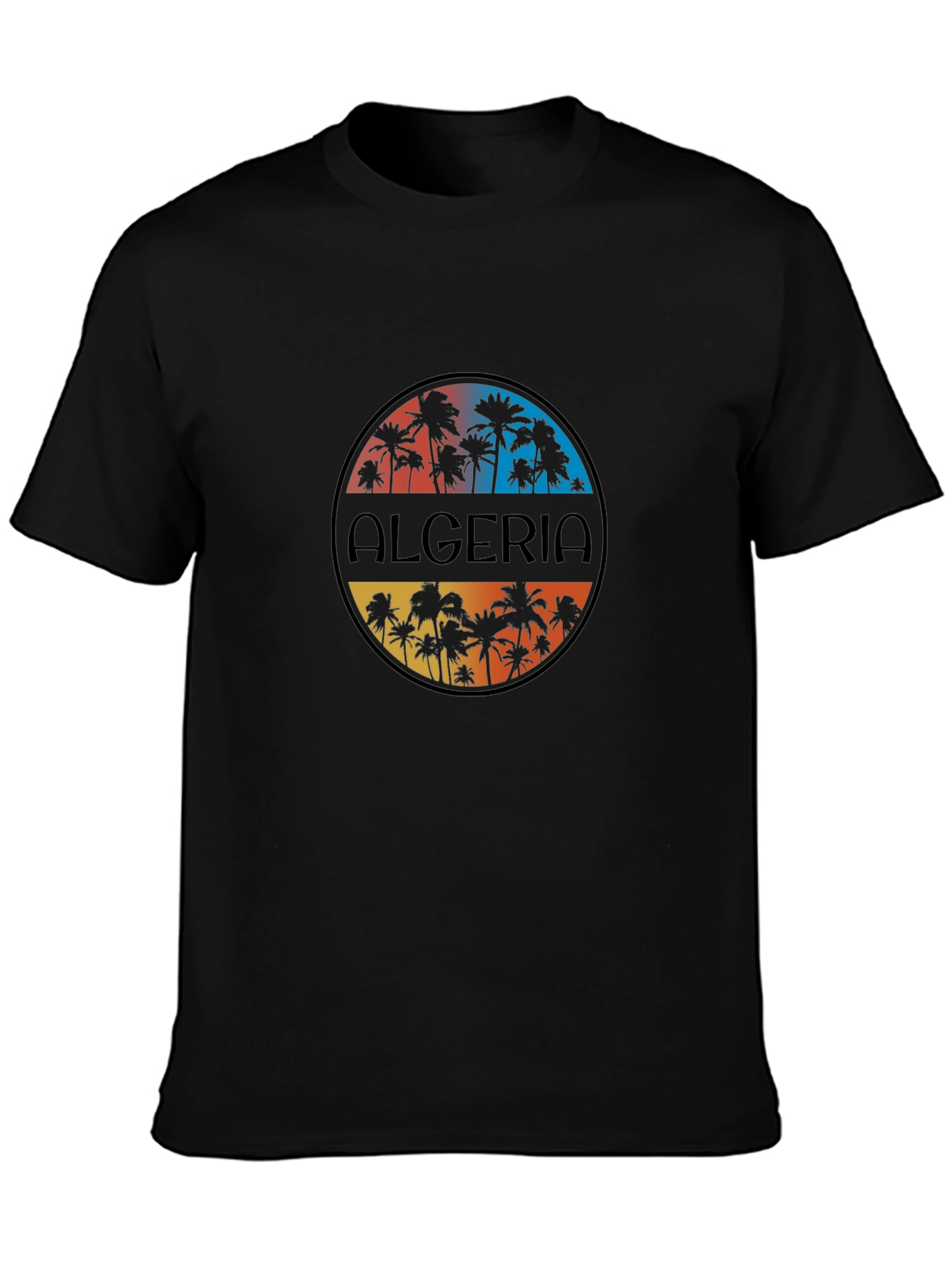 Algeria Palm Tree Graphic Tee
