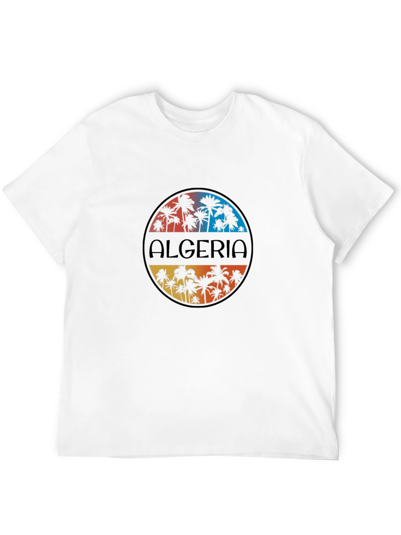 Algeria Palm Tree Graphic Tee