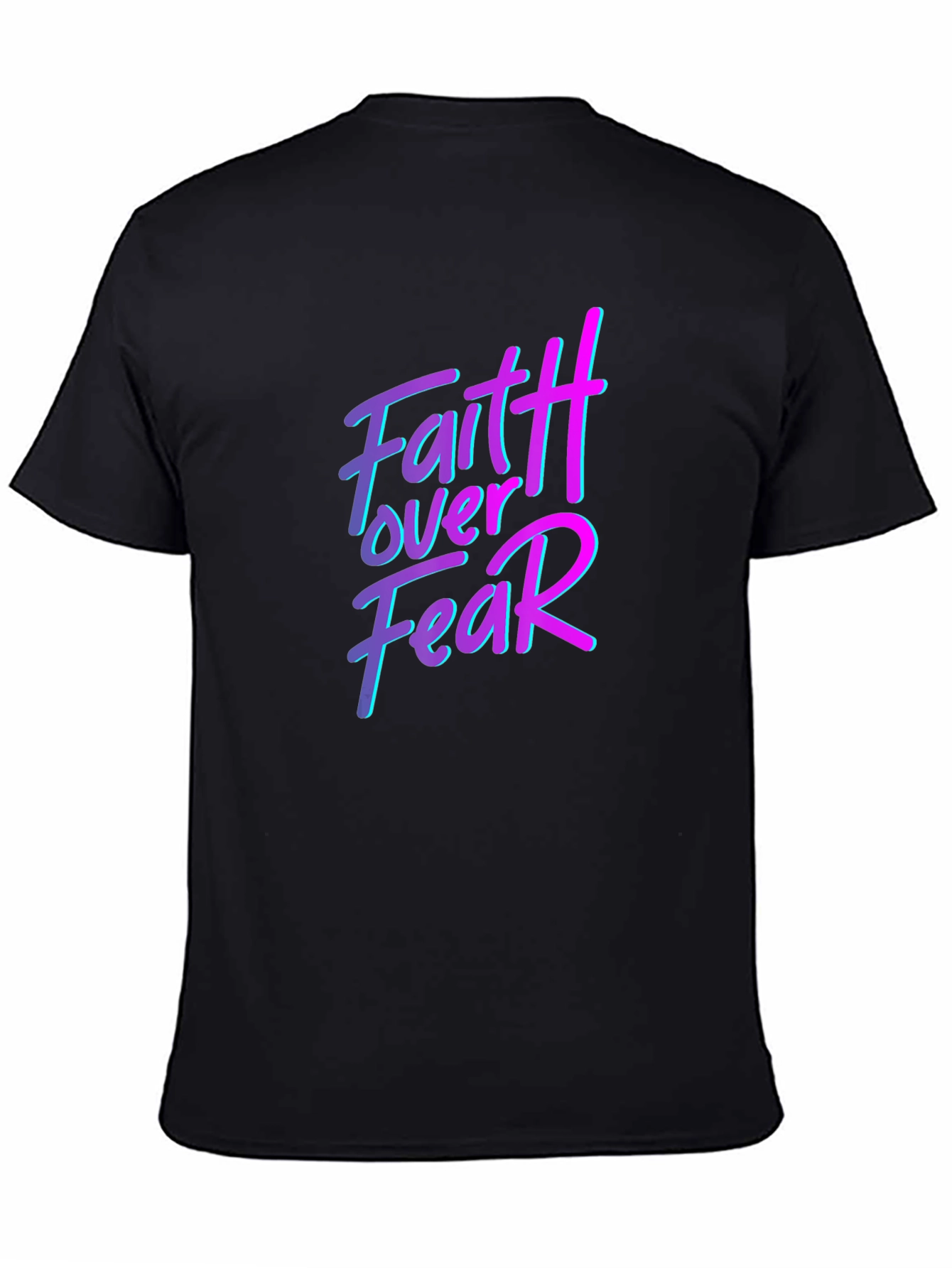 Faith Over Fear Graphic Tee - Trendy Christian T-Shirt
