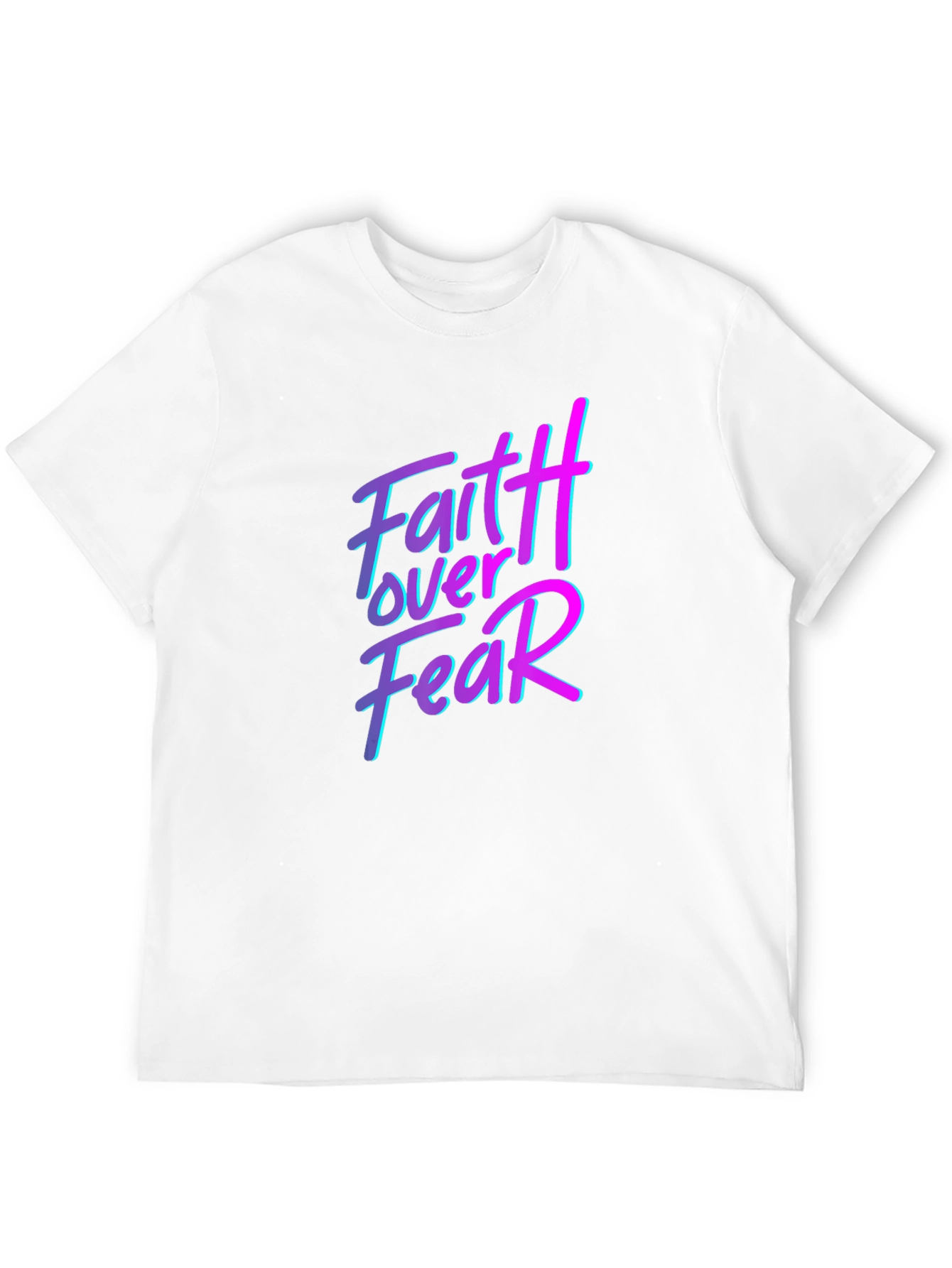Faith Over Fear Graphic Tee - Trendy Christian T-Shirt