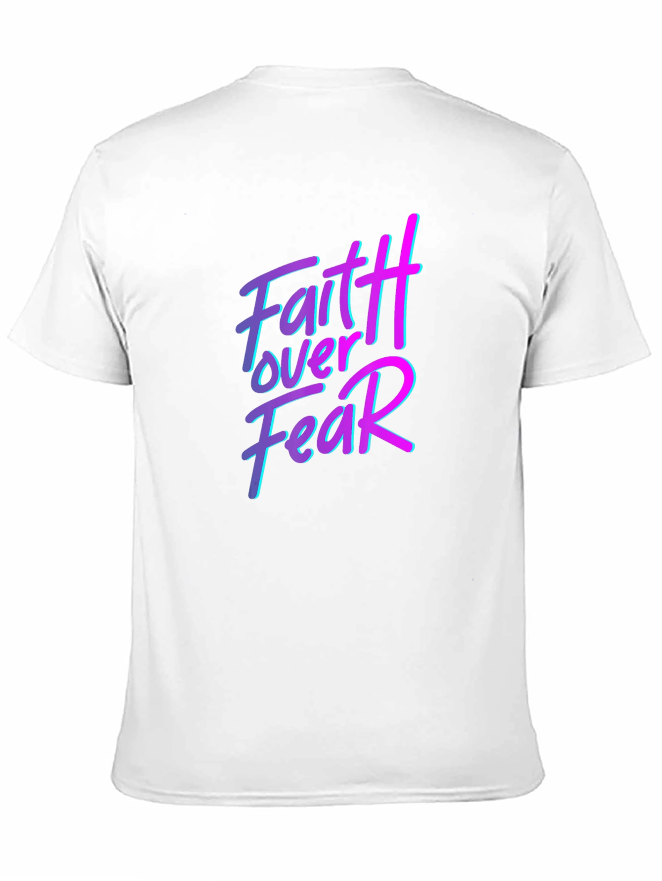 Faith Over Fear Graphic Tee - Trendy Christian T-Shirt