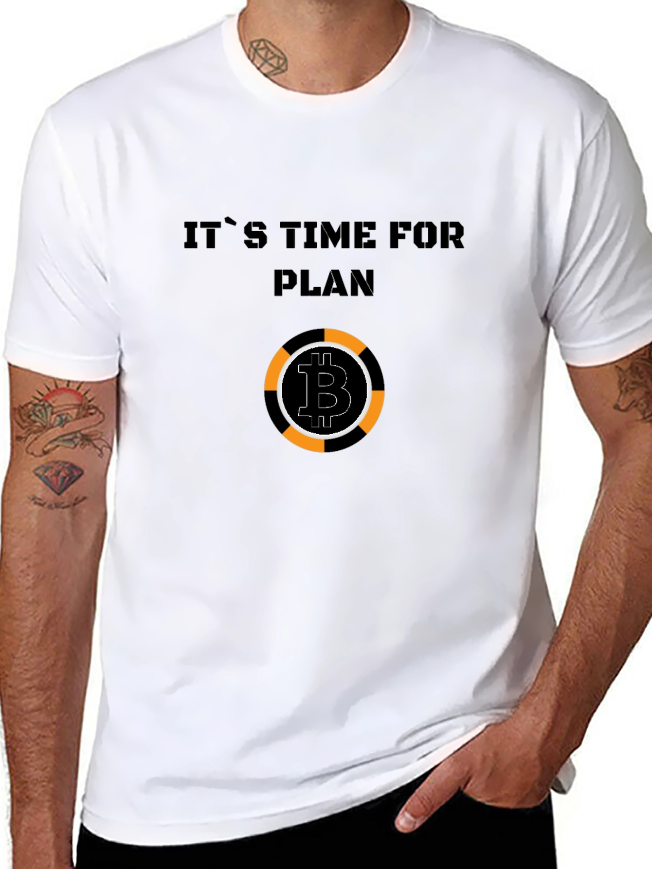Bitcoin Plan T-Shirt - Crypto Investor Tee