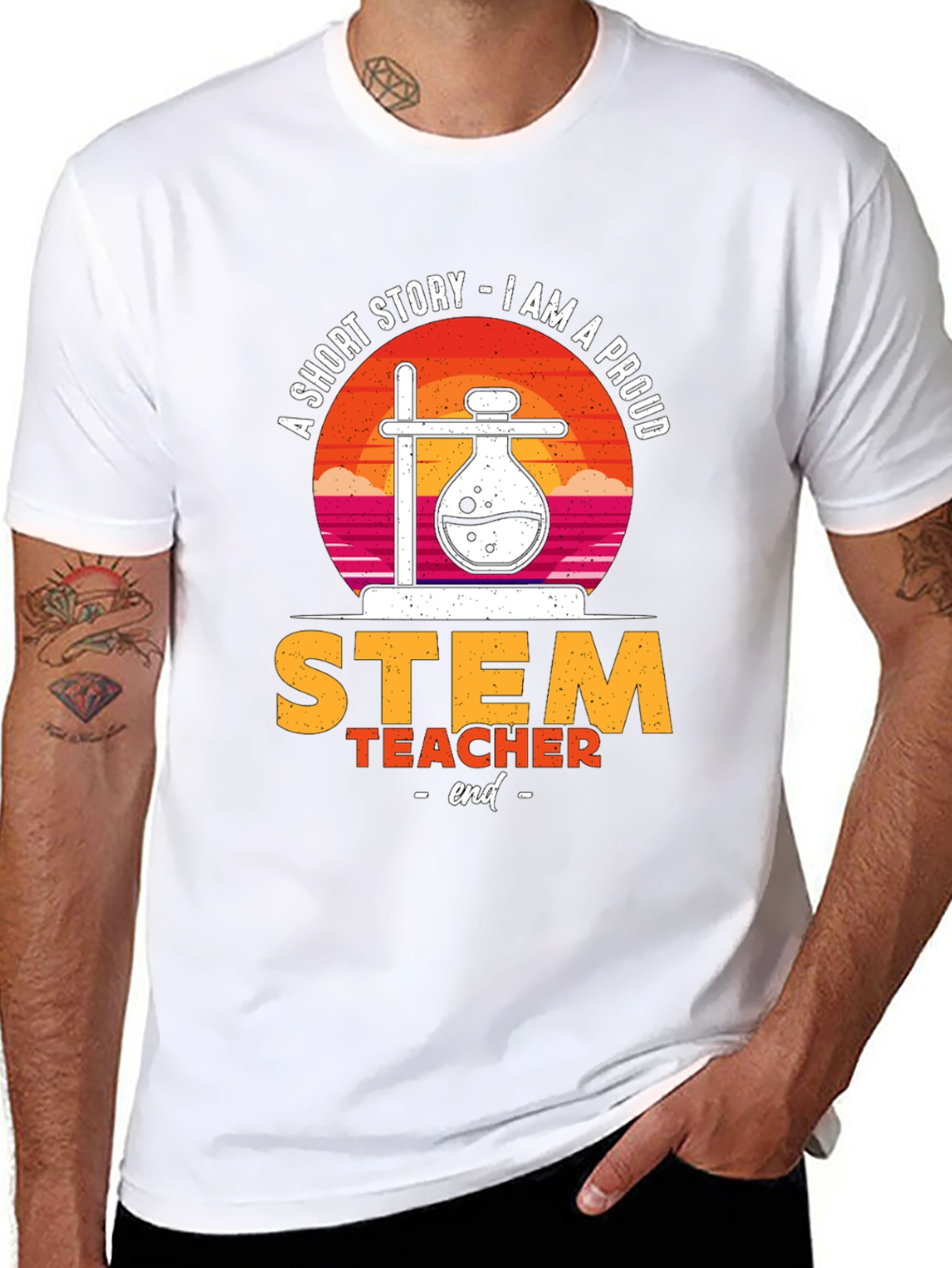 Proud STEM Teacher T-Shirt