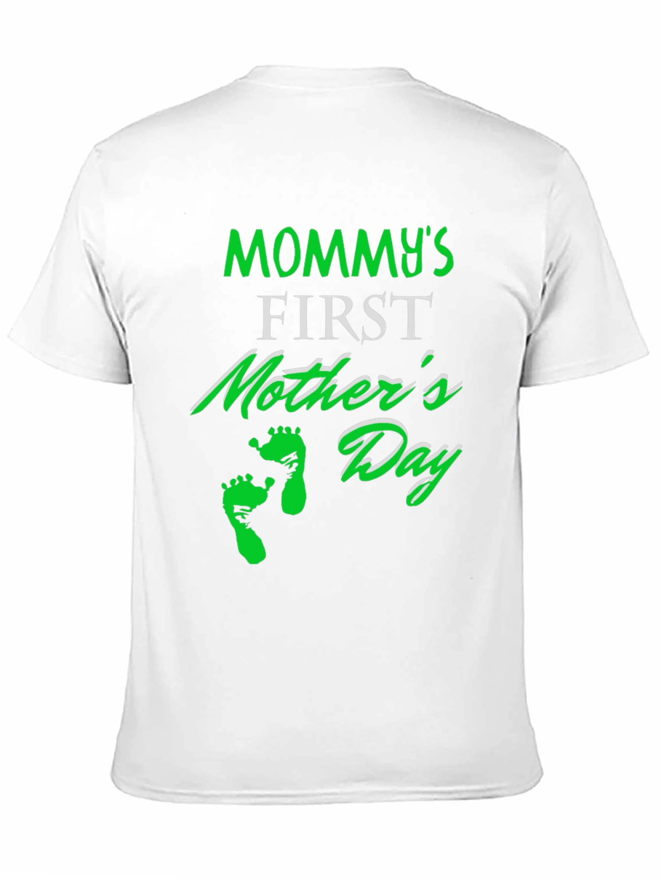 Mommys First Mothers Day Black T-Shirt