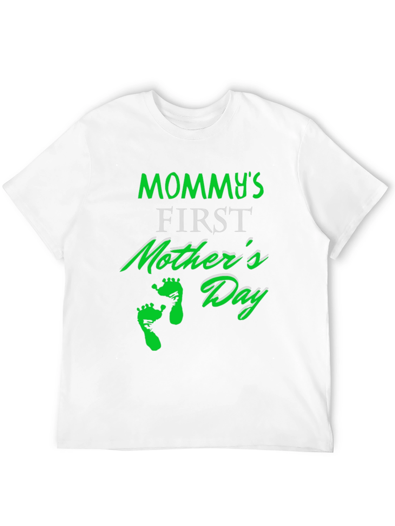 Mommys First Mothers Day Black T-Shirt