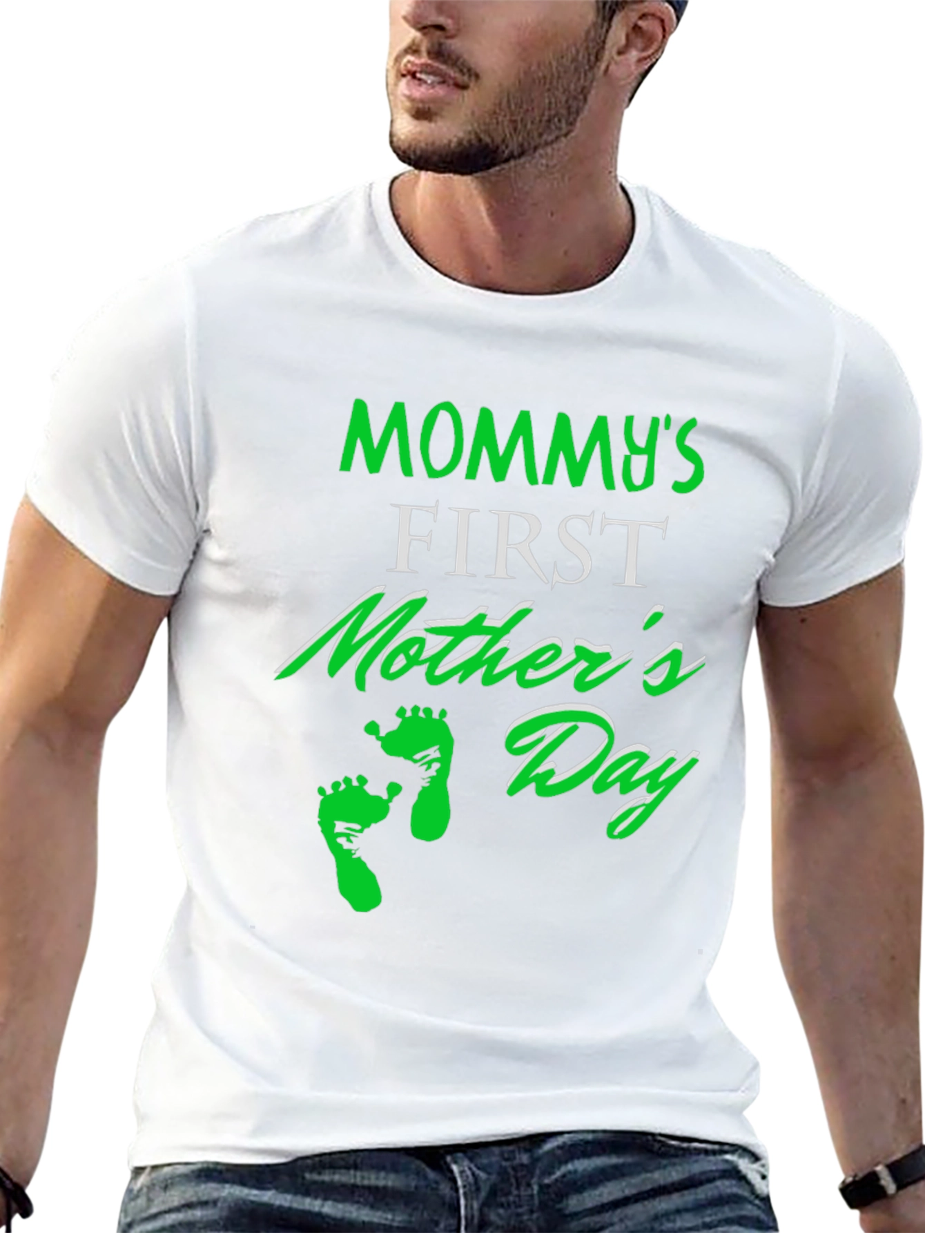 Mommys First Mothers Day Black T-Shirt