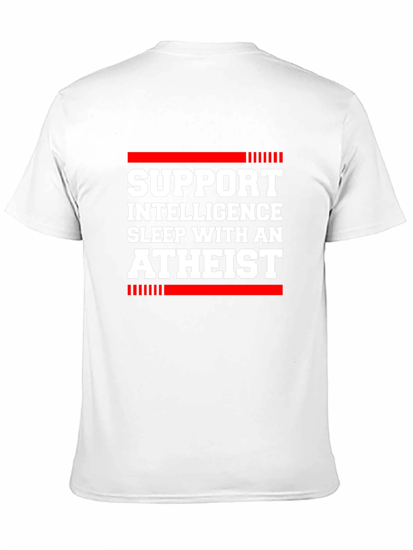 Support Intelligence Atheist Graphic T-Shirt