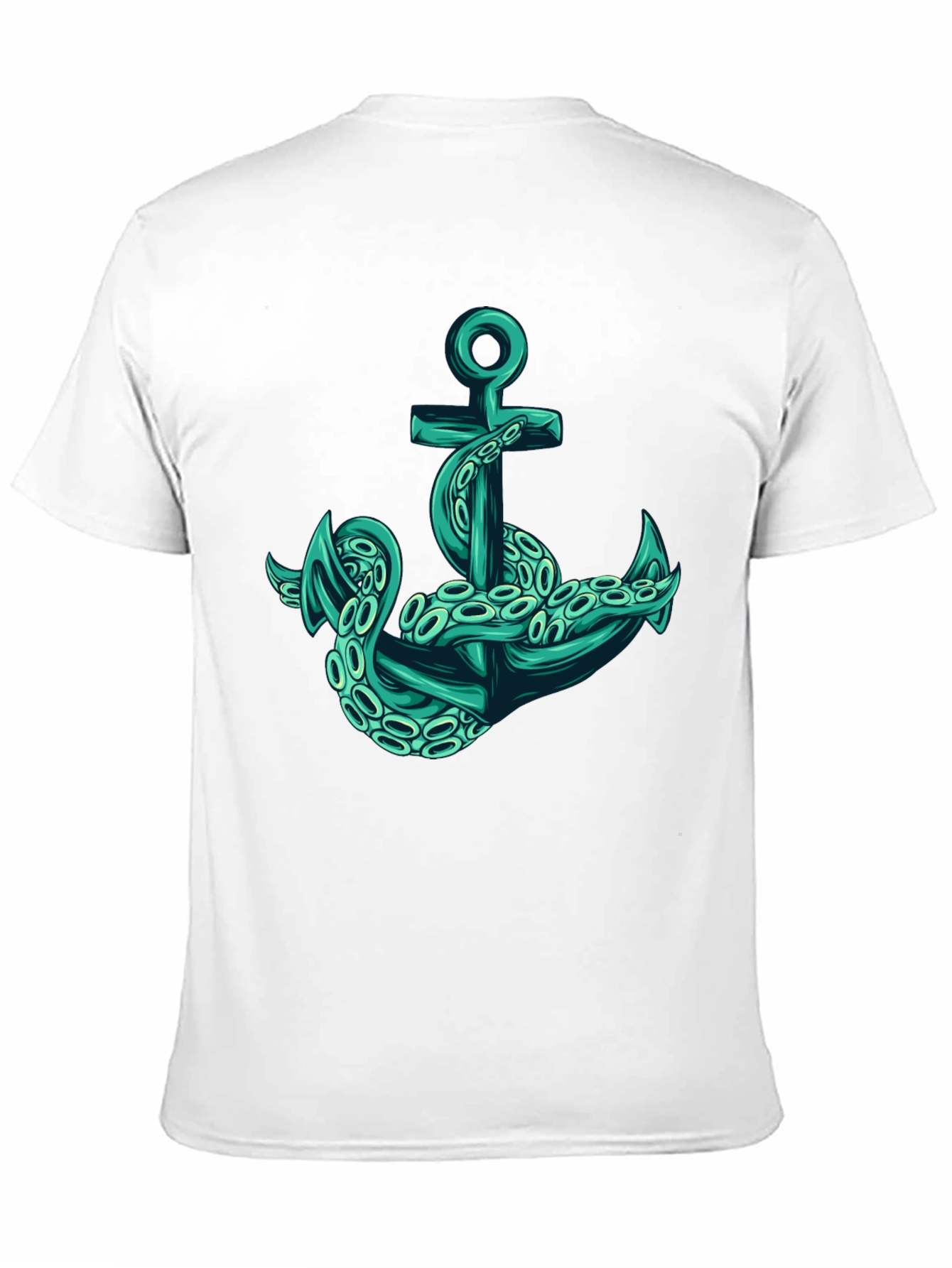 Octopus Anchor Graphic T-Shirt