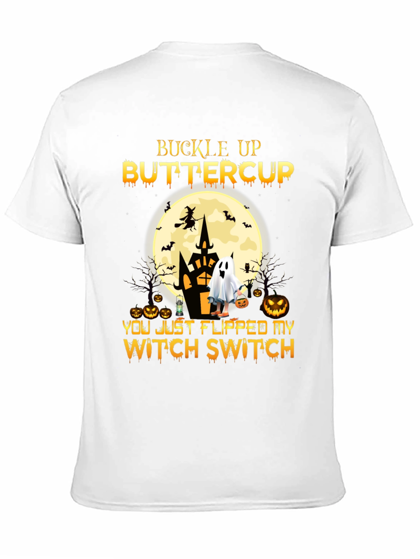 Buckle Up Buttercup Halloween T-Shirt