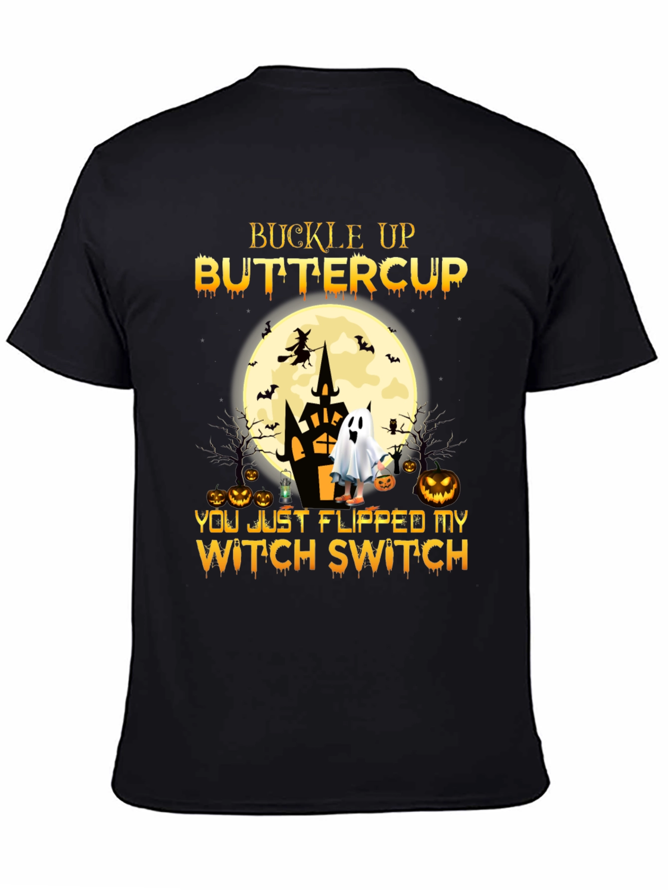 Buckle Up Buttercup Halloween T-Shirt