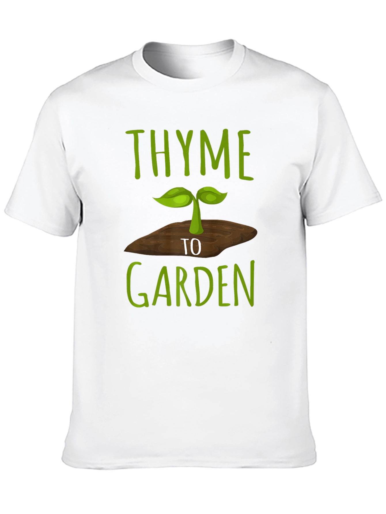 Thyme to Garden Graphic Tee - Black