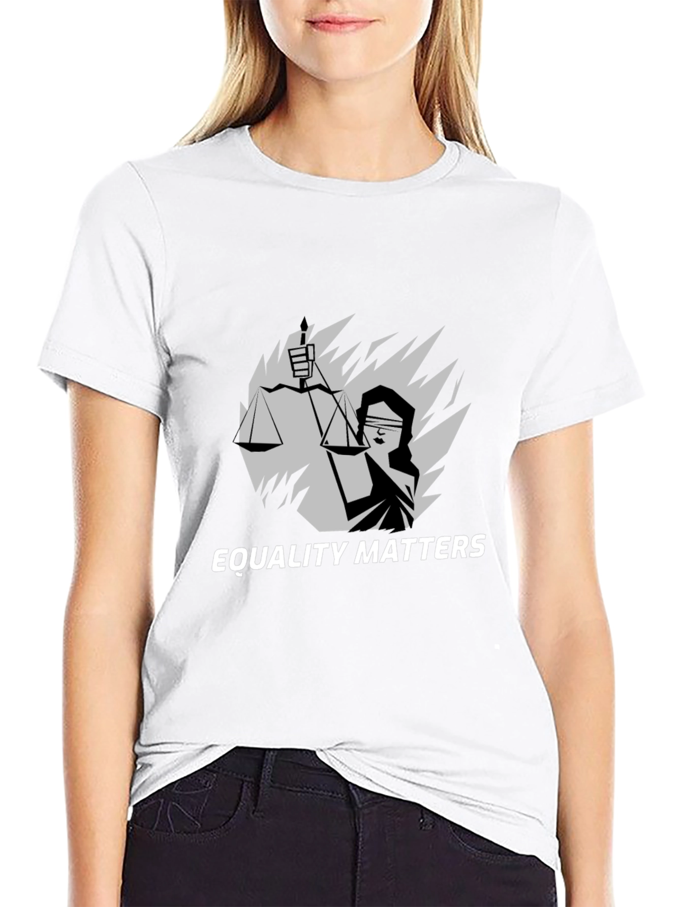 Equality Matters Graphic Tee - Black