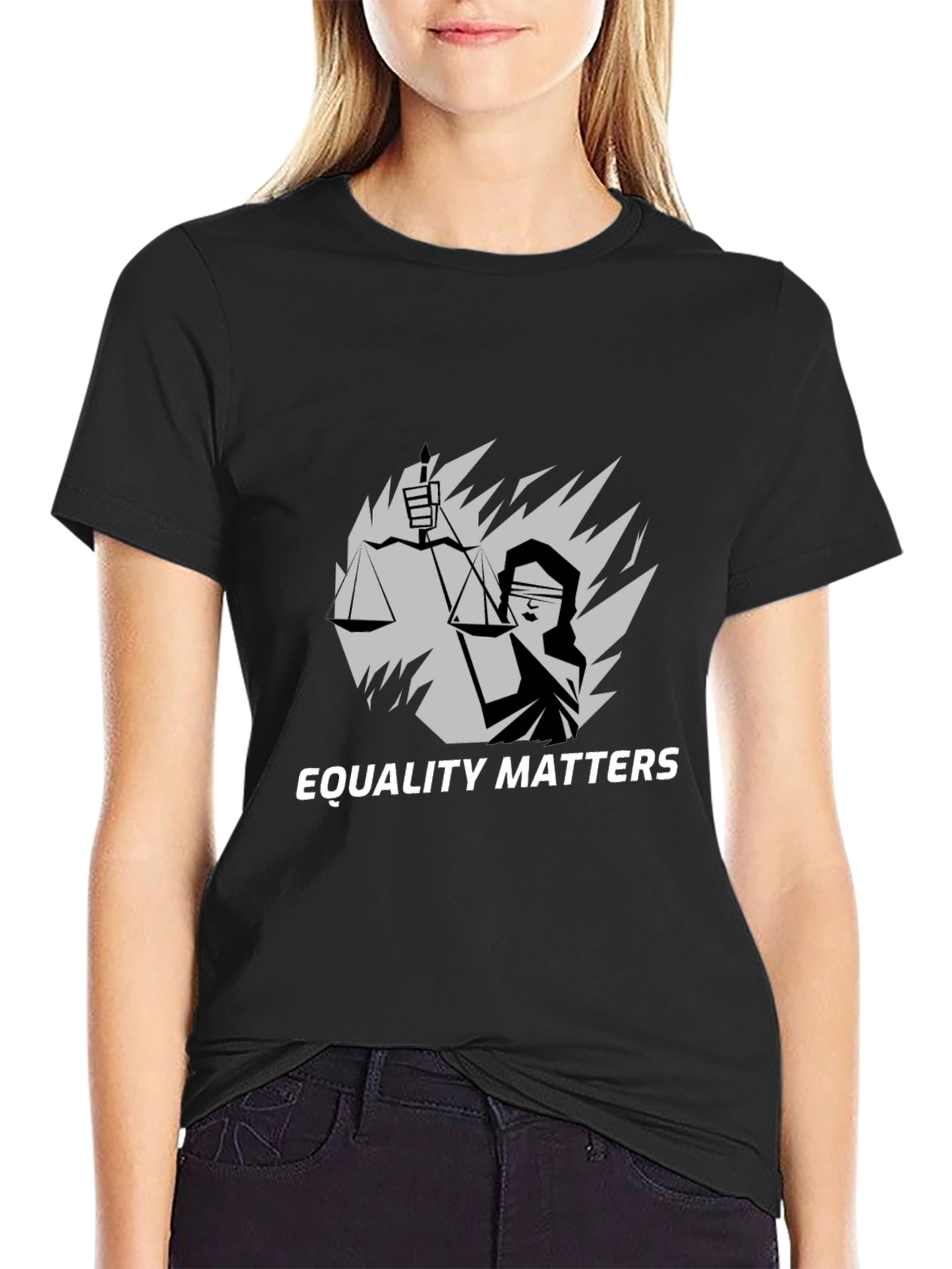 Equality Matters Graphic Tee - Black