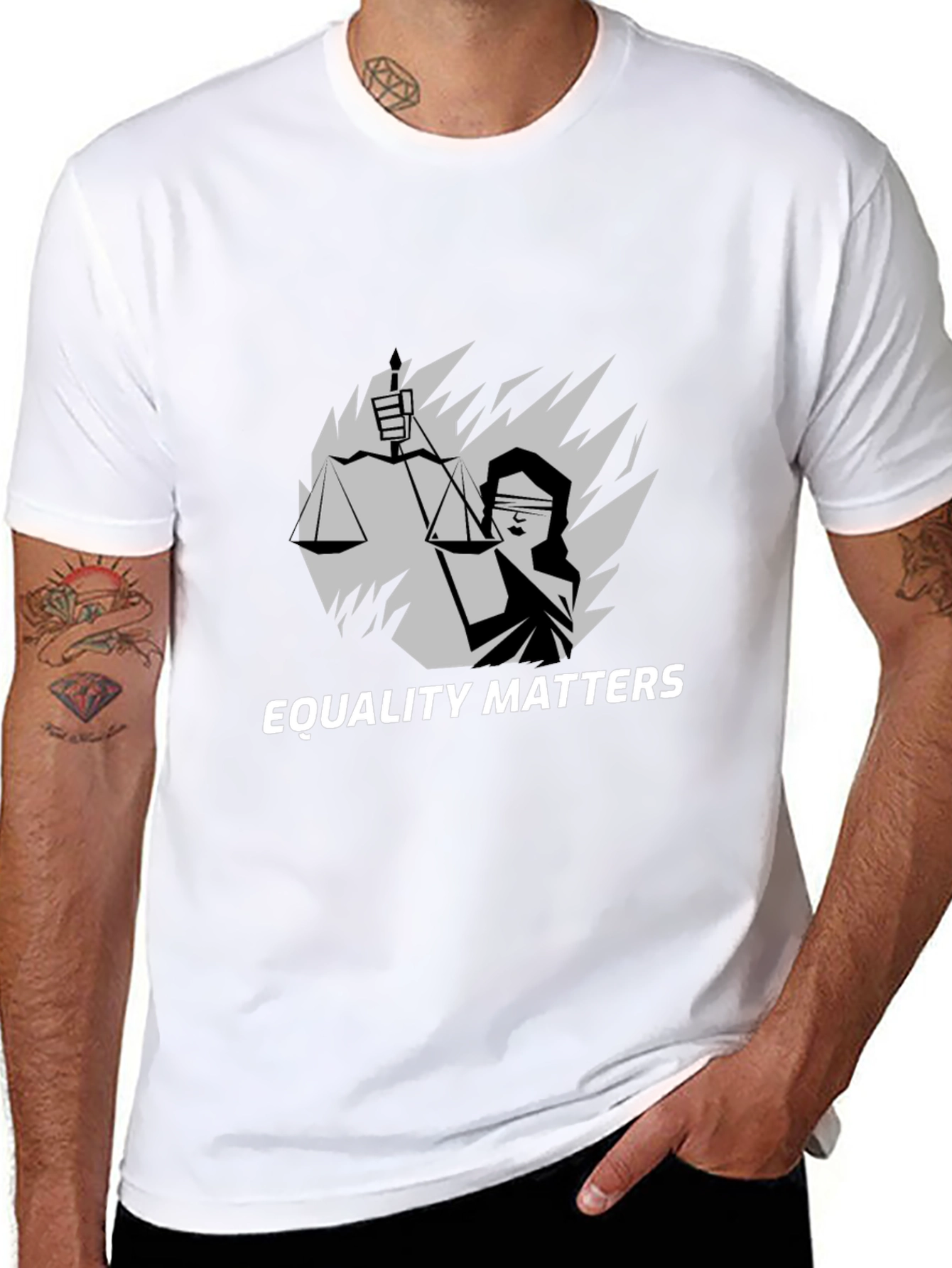 Equality Matters Graphic Tee - Black