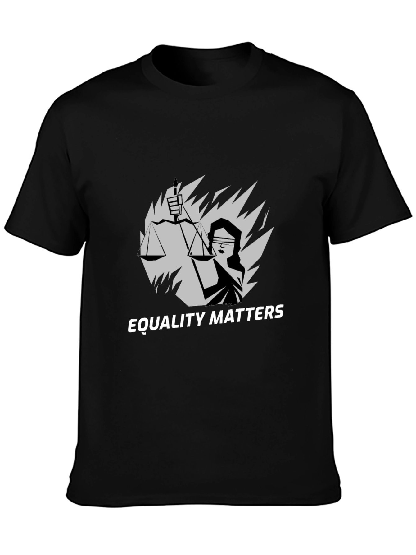 Equality Matters Graphic Tee - Black