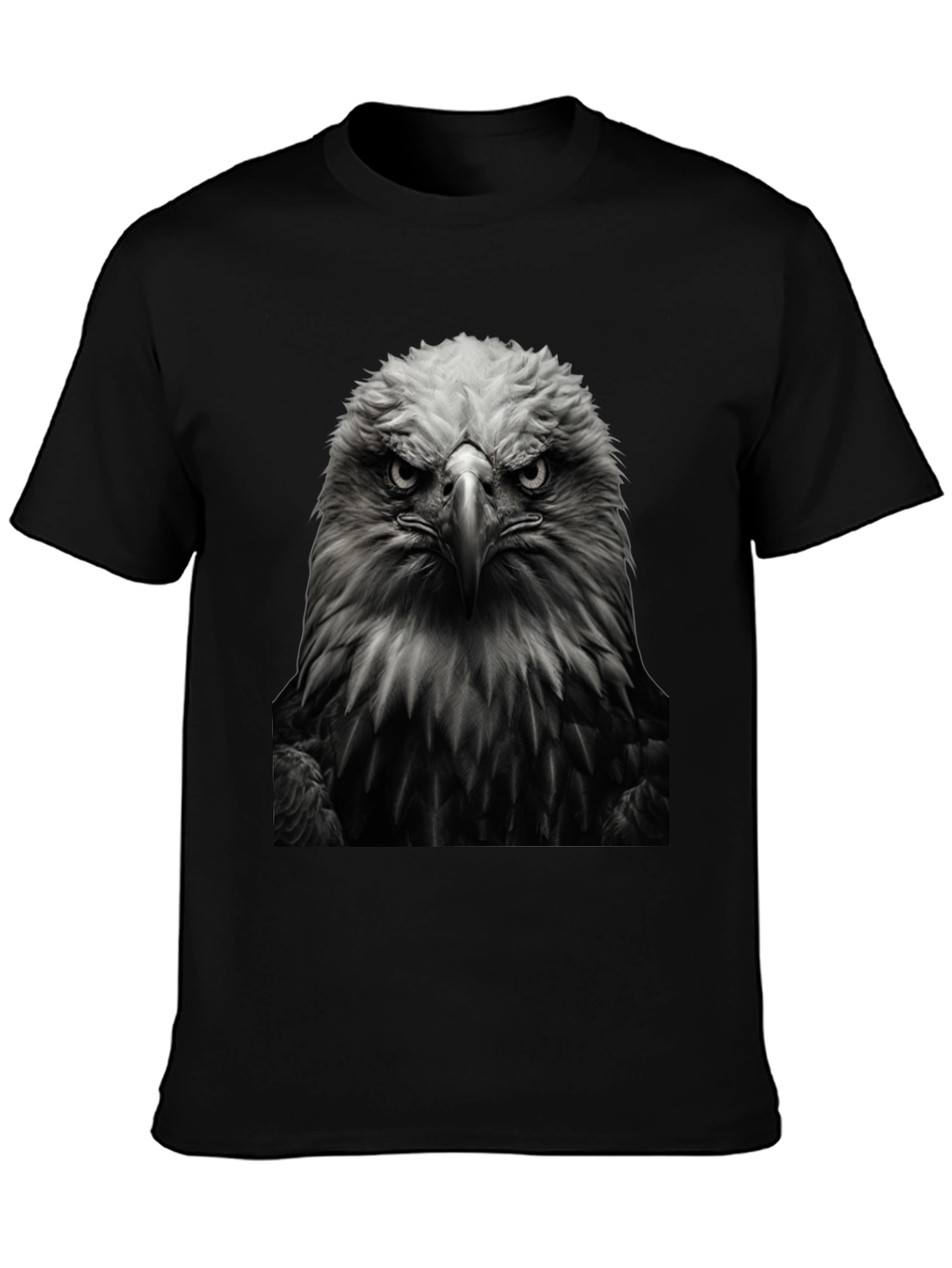 Eagle Graphic Tee - Bold Black T-Shirt